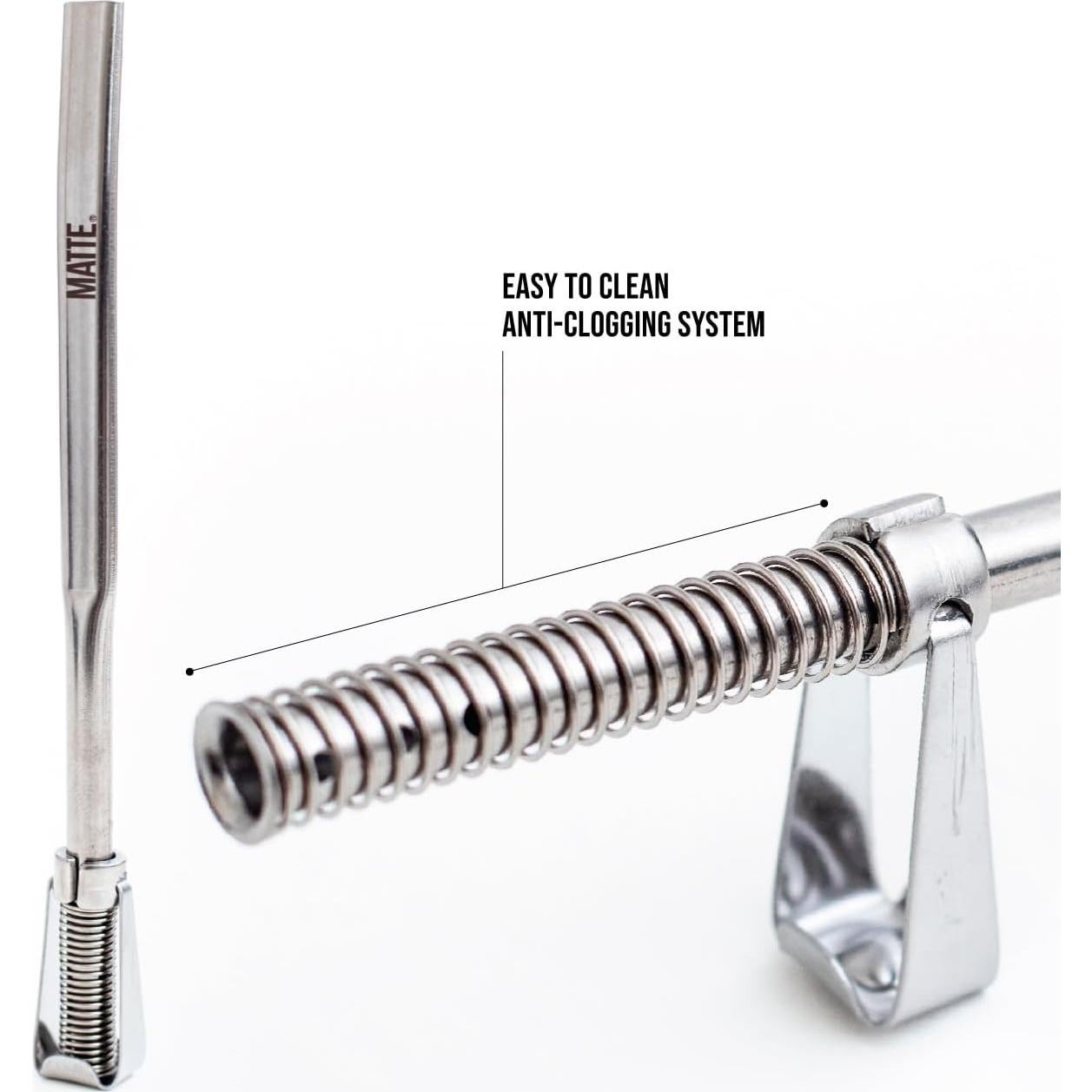 Juego de Yerba Mate Matte DS Pro 6 oz Antideslizante Gris