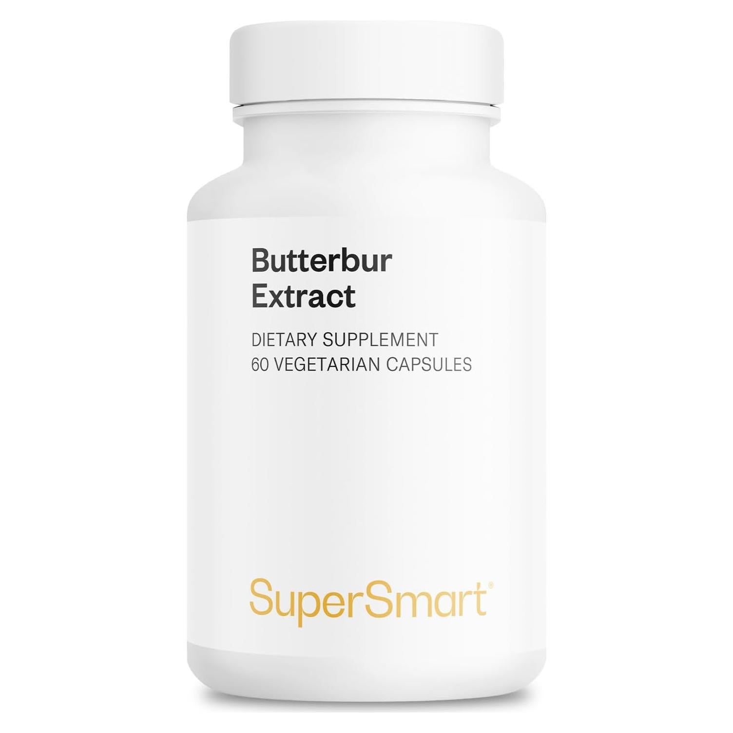 Extracto de Butterbur Supersmart 15% Sesquiterpenos 60 Cápsulas