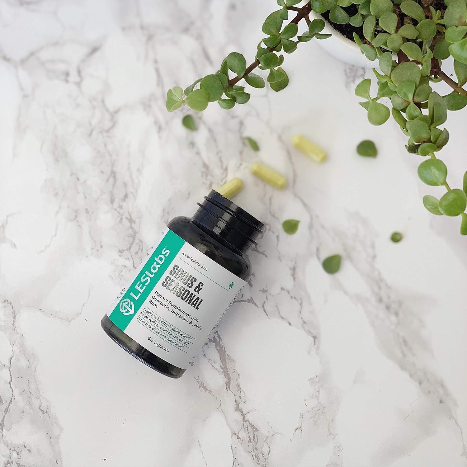 Suplemento Natural LES Labs Sinus & Seasonal - 60 Cápsulas