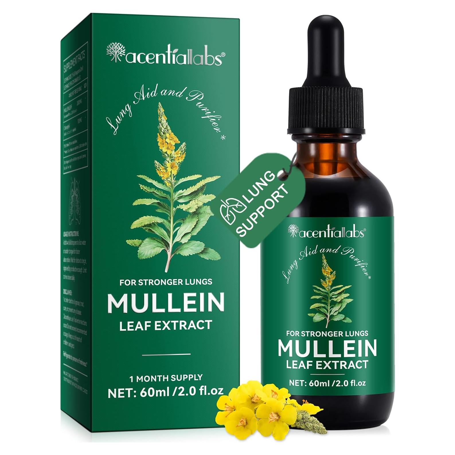 Extracto Líquido de Hoja de Mullein FUKEVY 59.15 ml Vegano