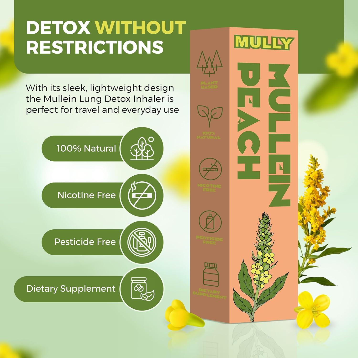 Bolígrafo Herbal Mullein Mully - Respiración Clara 32g