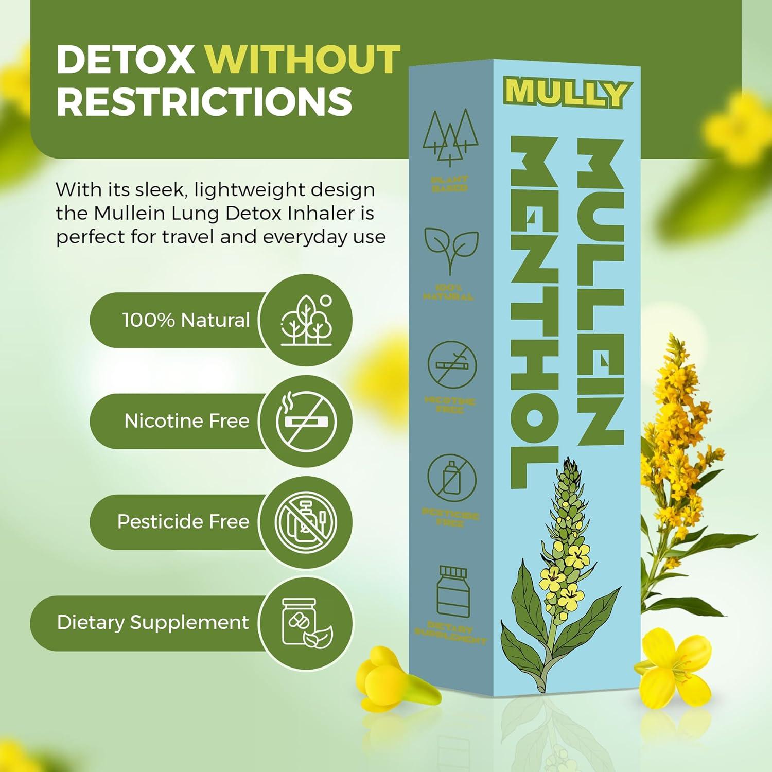 Bolígrafo Difusor Herbal Mully Menthol - Limpieza Pulmones