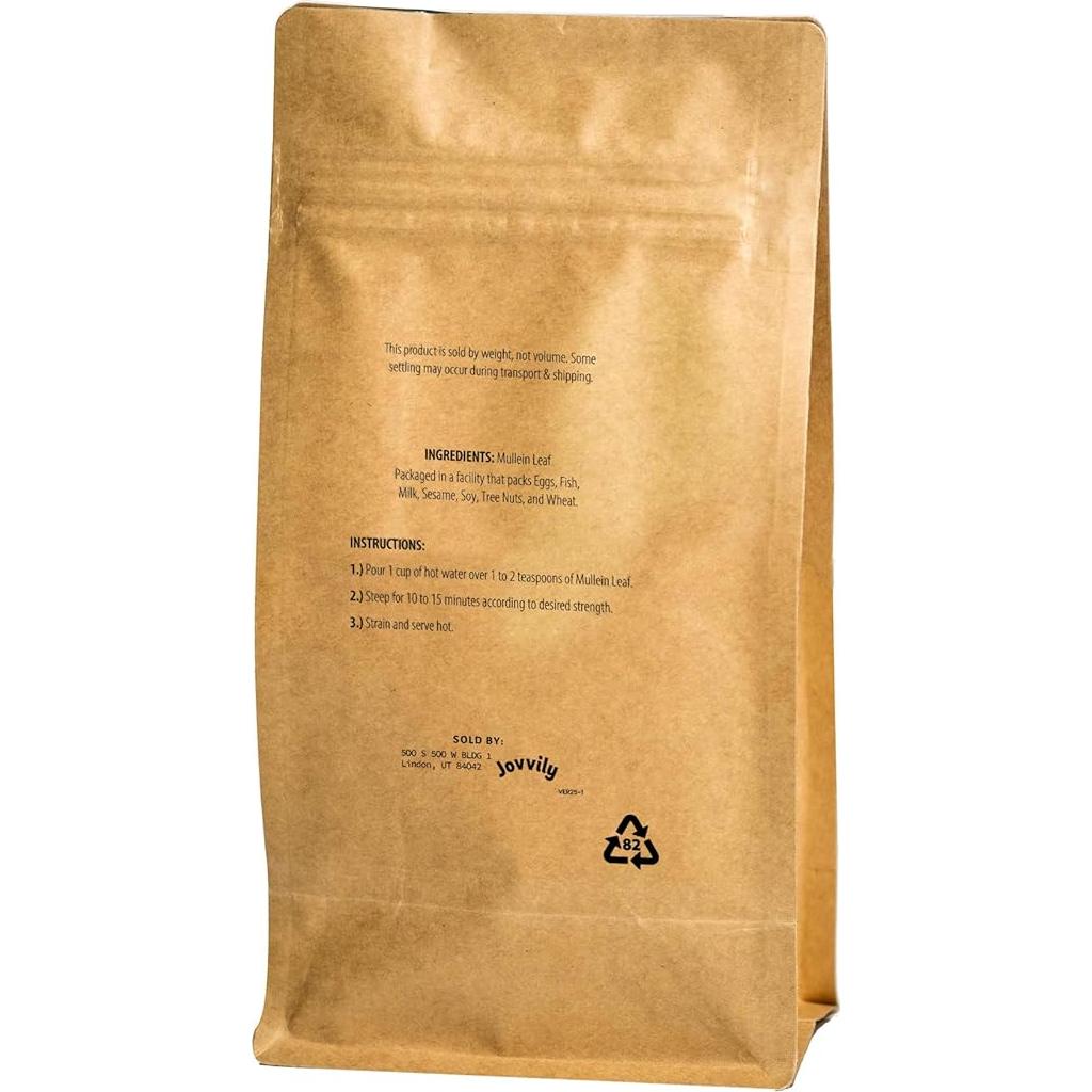 Té Herbal Sin Cafeína Jovvily Hoja de Mullein 113 g