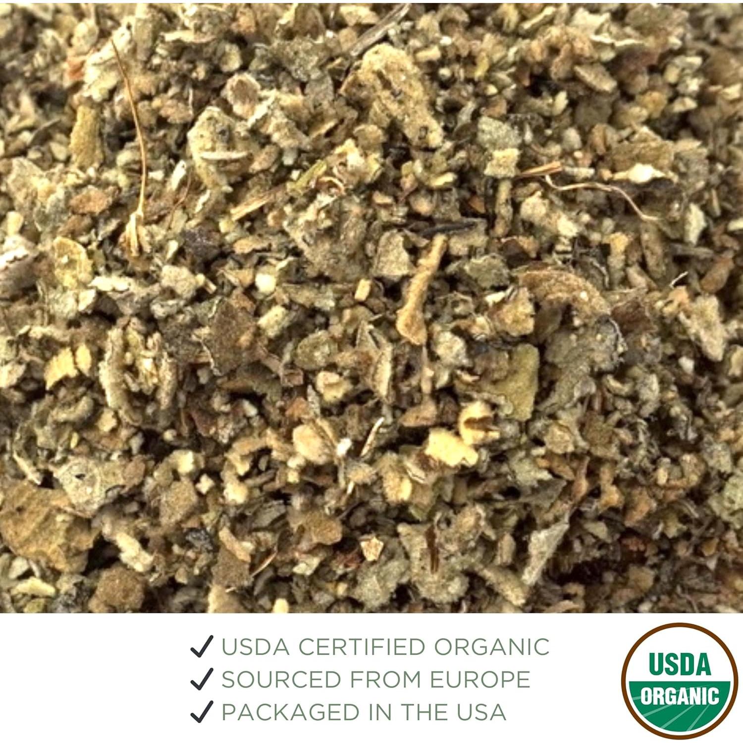 Hoja de Mullein Orgánica Elanen Naturals 57g - Té Herbal
