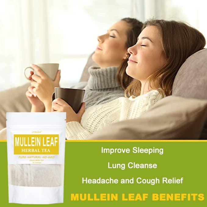 Té de Hoja de Mullein LYCKLIGA - 15 Bolsitas Ecológicas