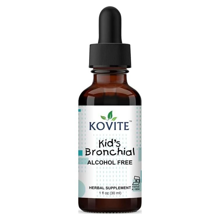 Bronquial Infantil Kovite Sin Alcohol 30 ml - Jarabe Natural