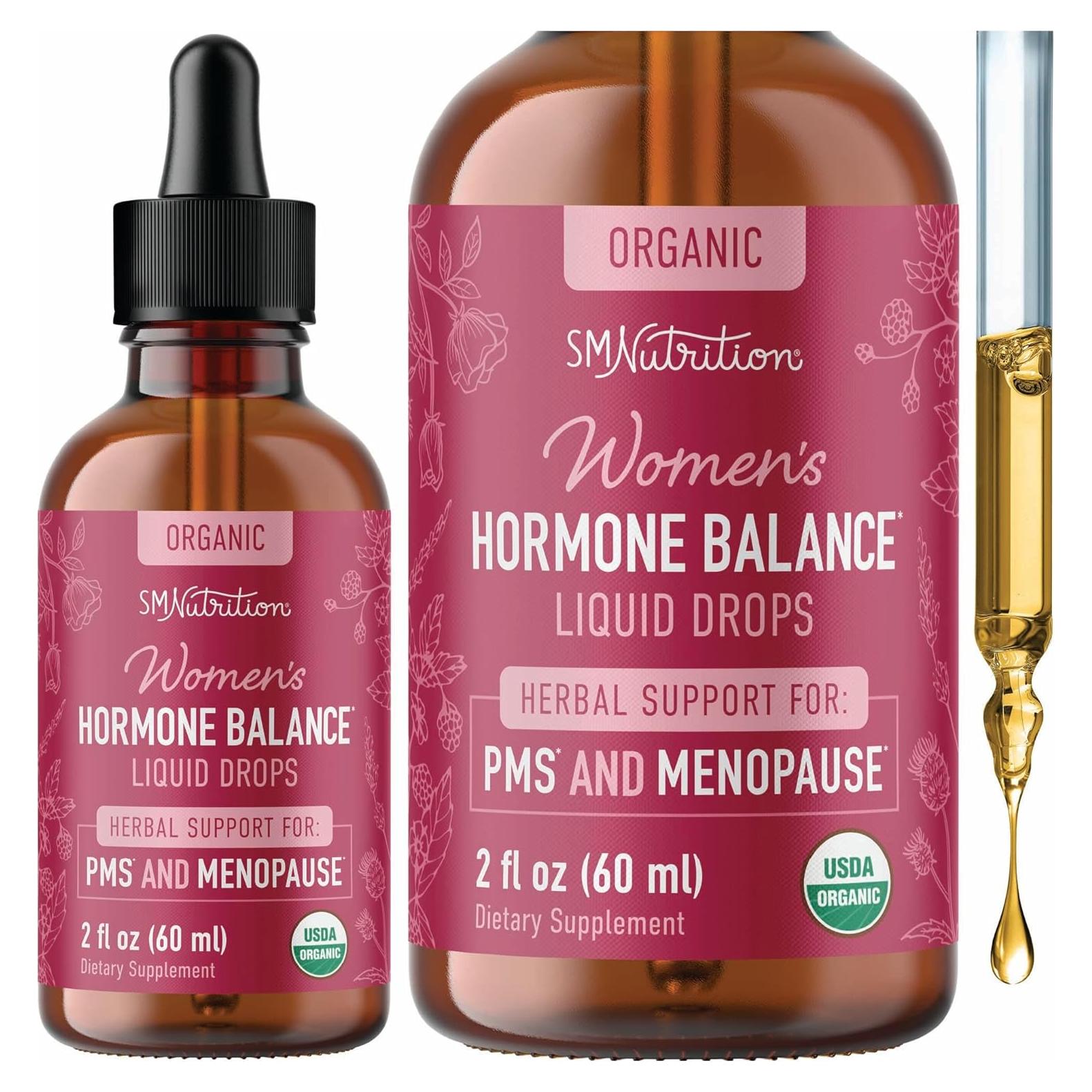 Gotas Líquidas Equilibrio Hormonal SMNutrition 60ml Veganas