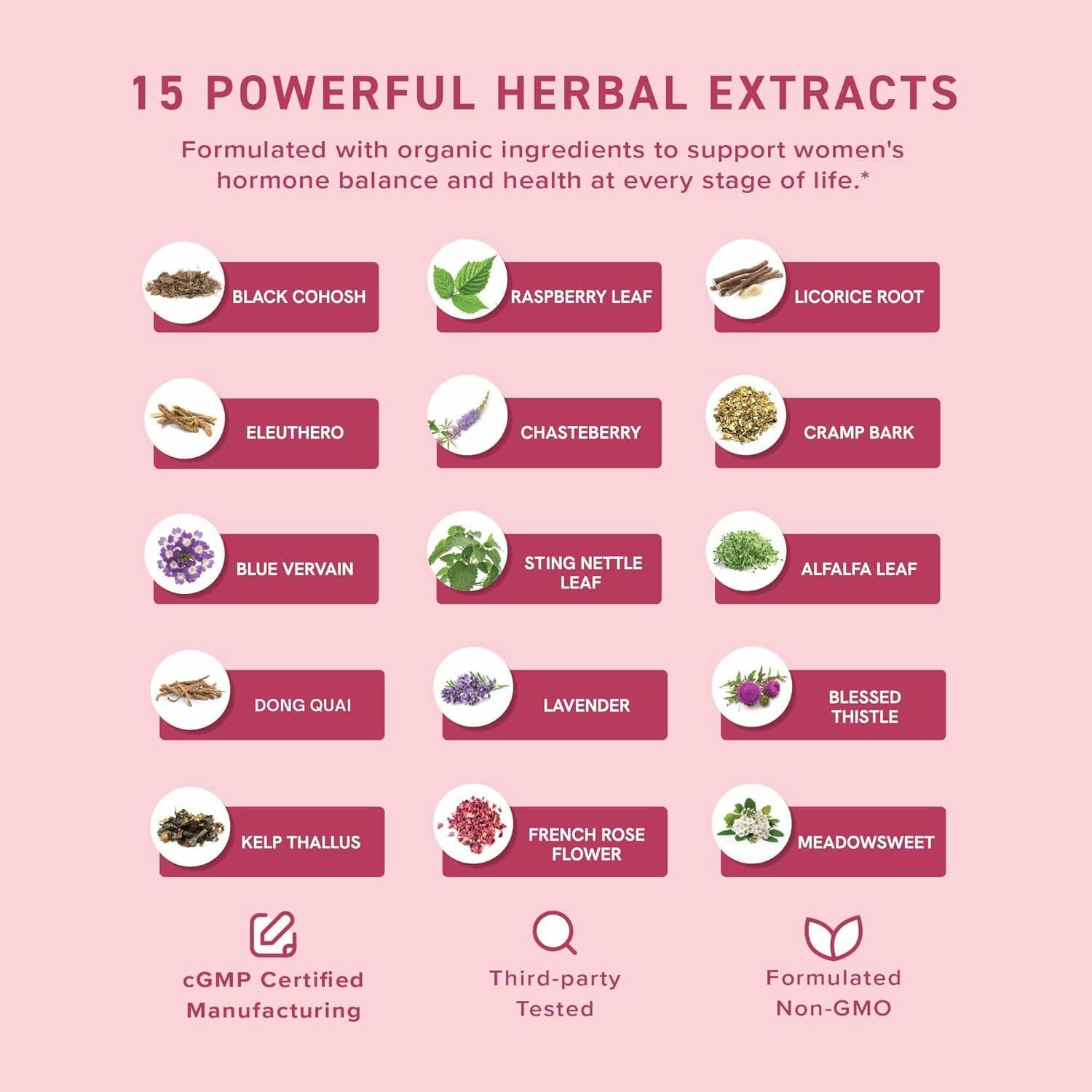 Gotas Líquidas Equilibrio Hormonal SMNutrition 60ml Veganas