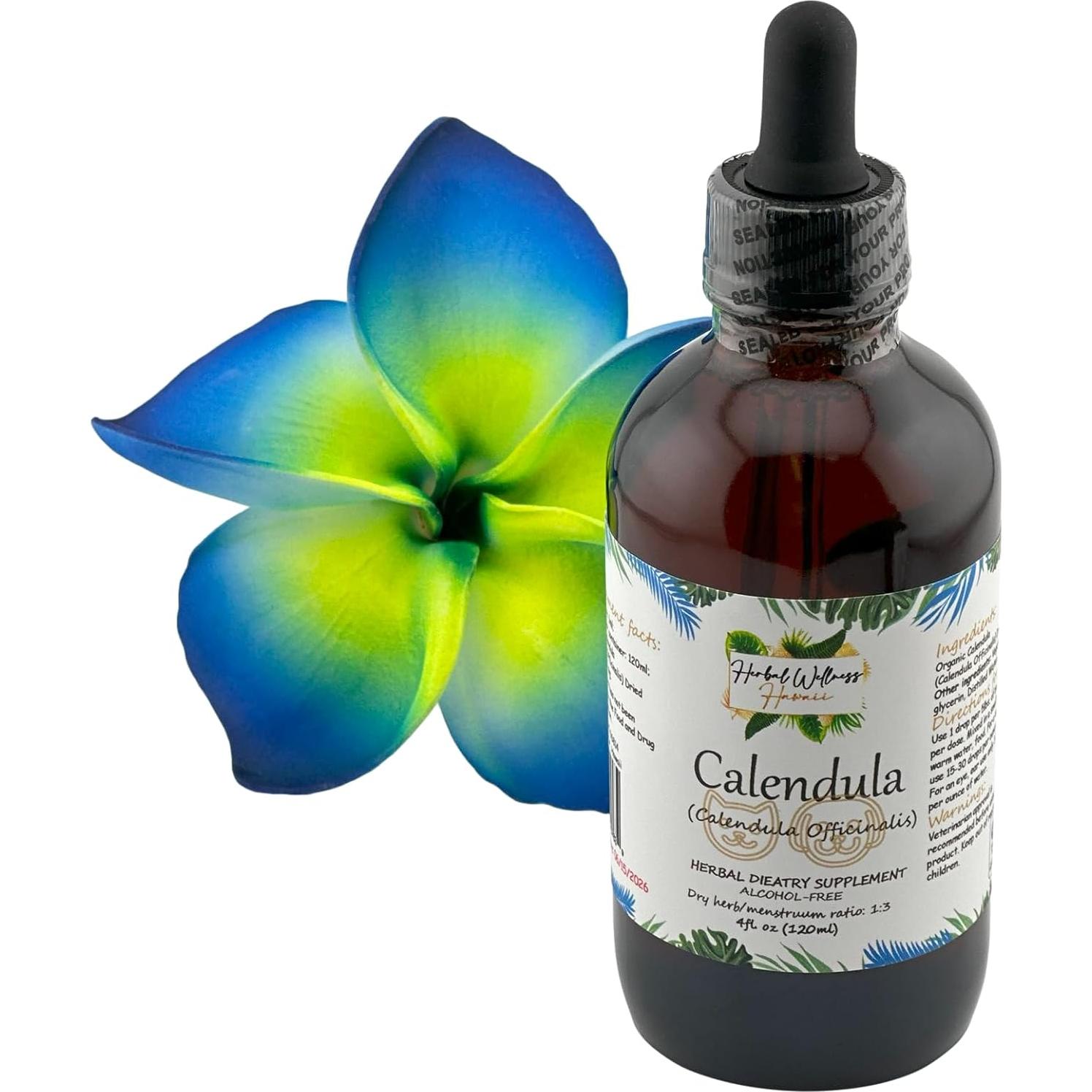 Extracto Líquido de Caléndula Veterinaria Orgánico 60 ml