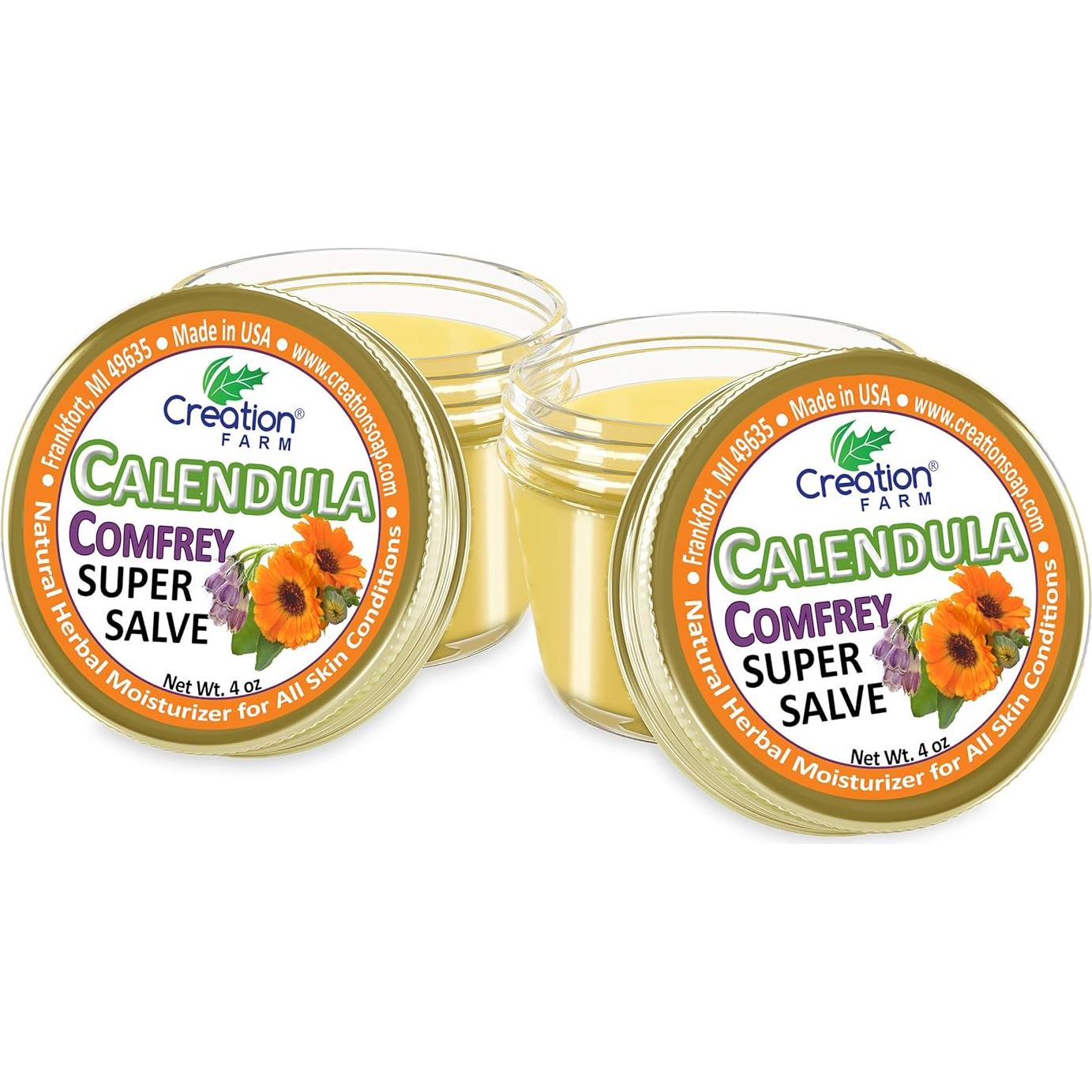 Salve Herbal Creation Farm de Caléndula y Consuelda 113g