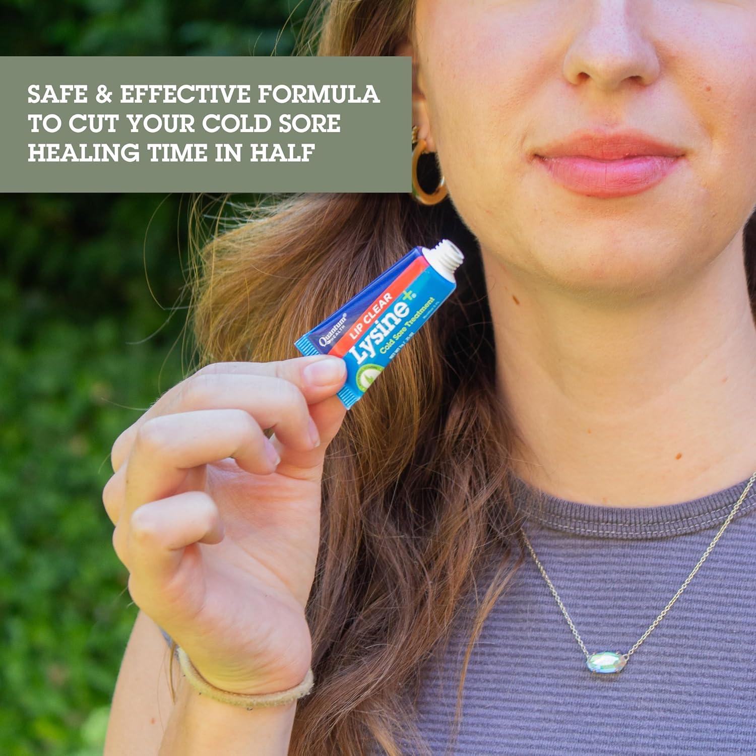 Ungüento Lip Clear Lysine+ Quantum Health 7.09 g - Alivio Herpes Labial