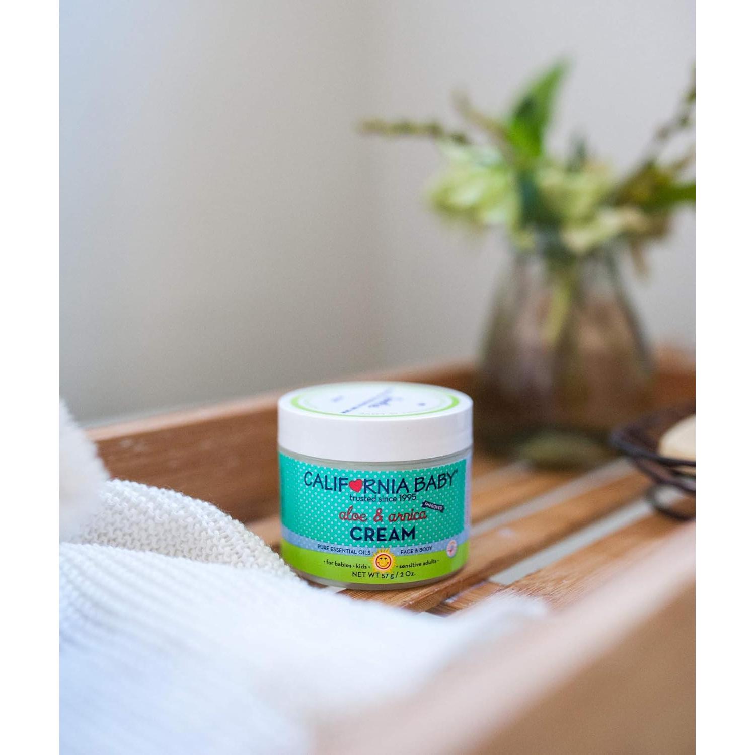 Crema Calmante Aloe y Árnica California Baby 57 g - Hidratante