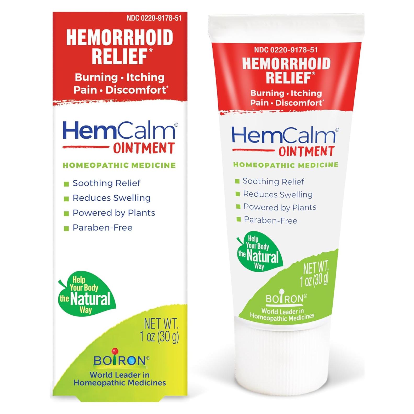 Ungüento HemCalm Boiron 28.35 g para Hemorroides