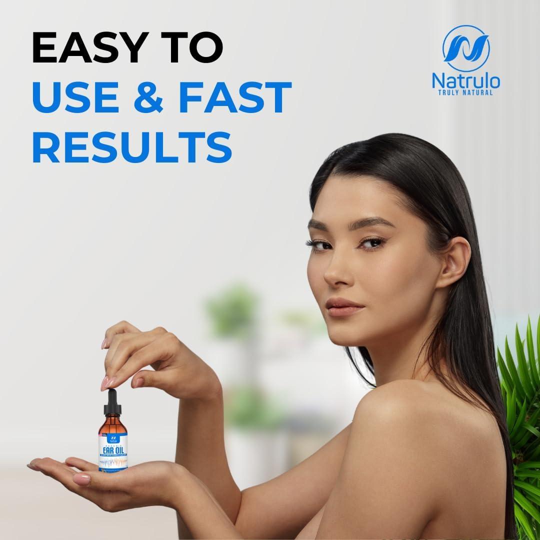 Aceite Orgánico para Dolor de Oído Natrulo - Gotas Naturales 81g