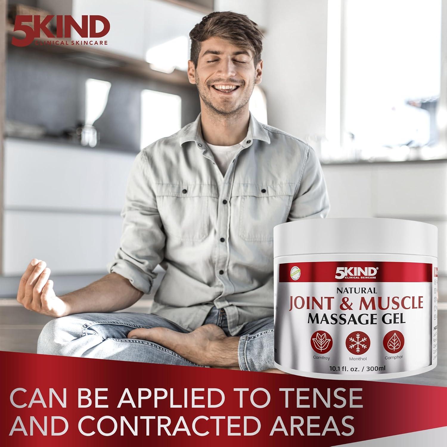 Gel Natural para Articulaciones y Músculos 5Kind 340g