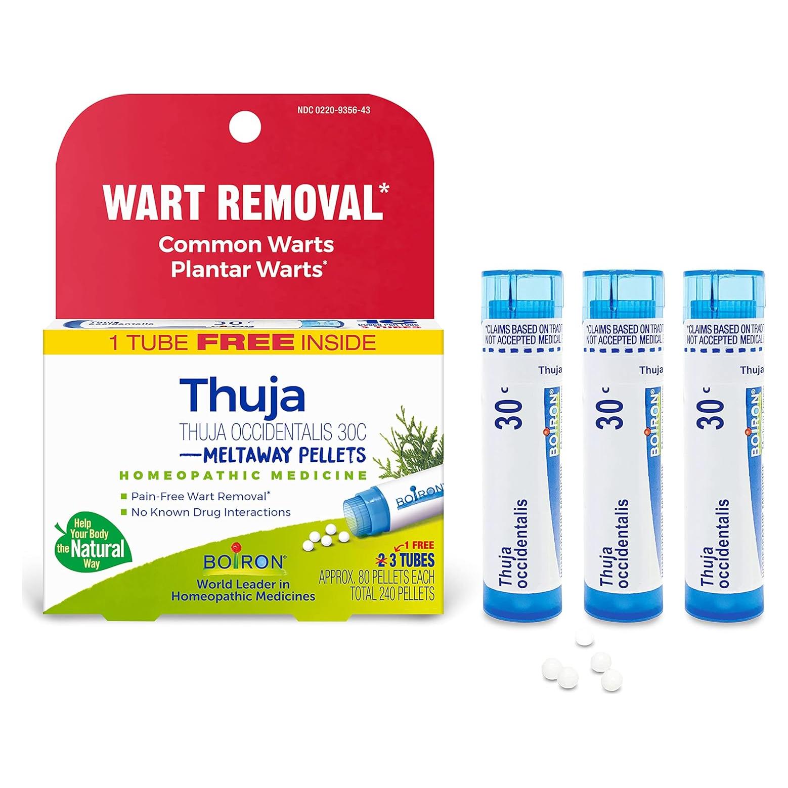 Boiron Thuja Occidentalis 30C - Medicina Homeopática para Verrugas