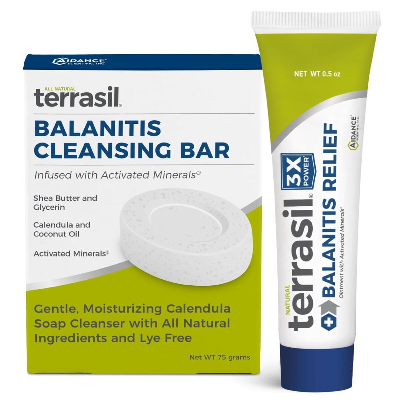 Terrasil Kit Alivio Balanitis + Jabón Limpiador 14g