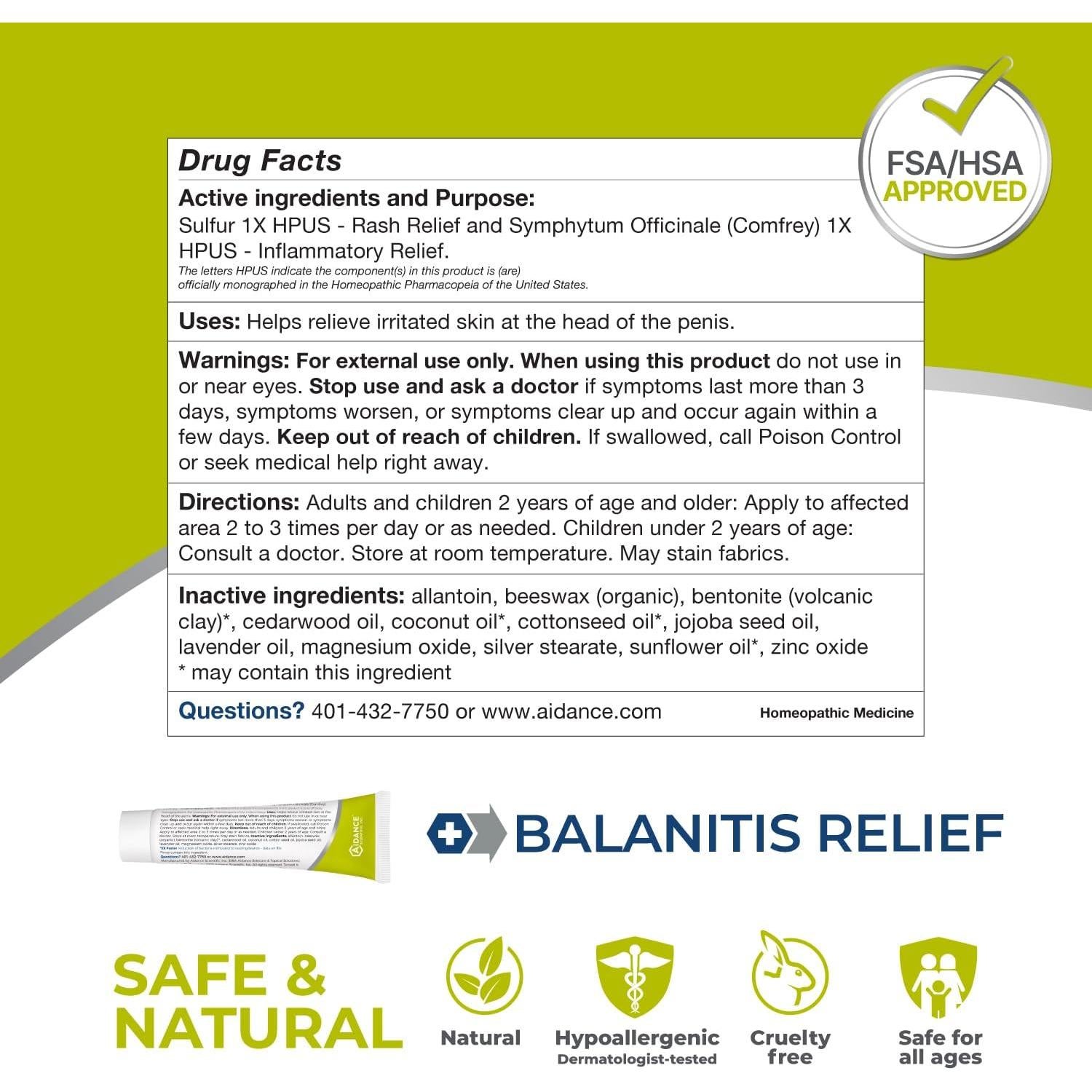 Terrasil Alivio de Balanitis - Ungüento Natural 14g