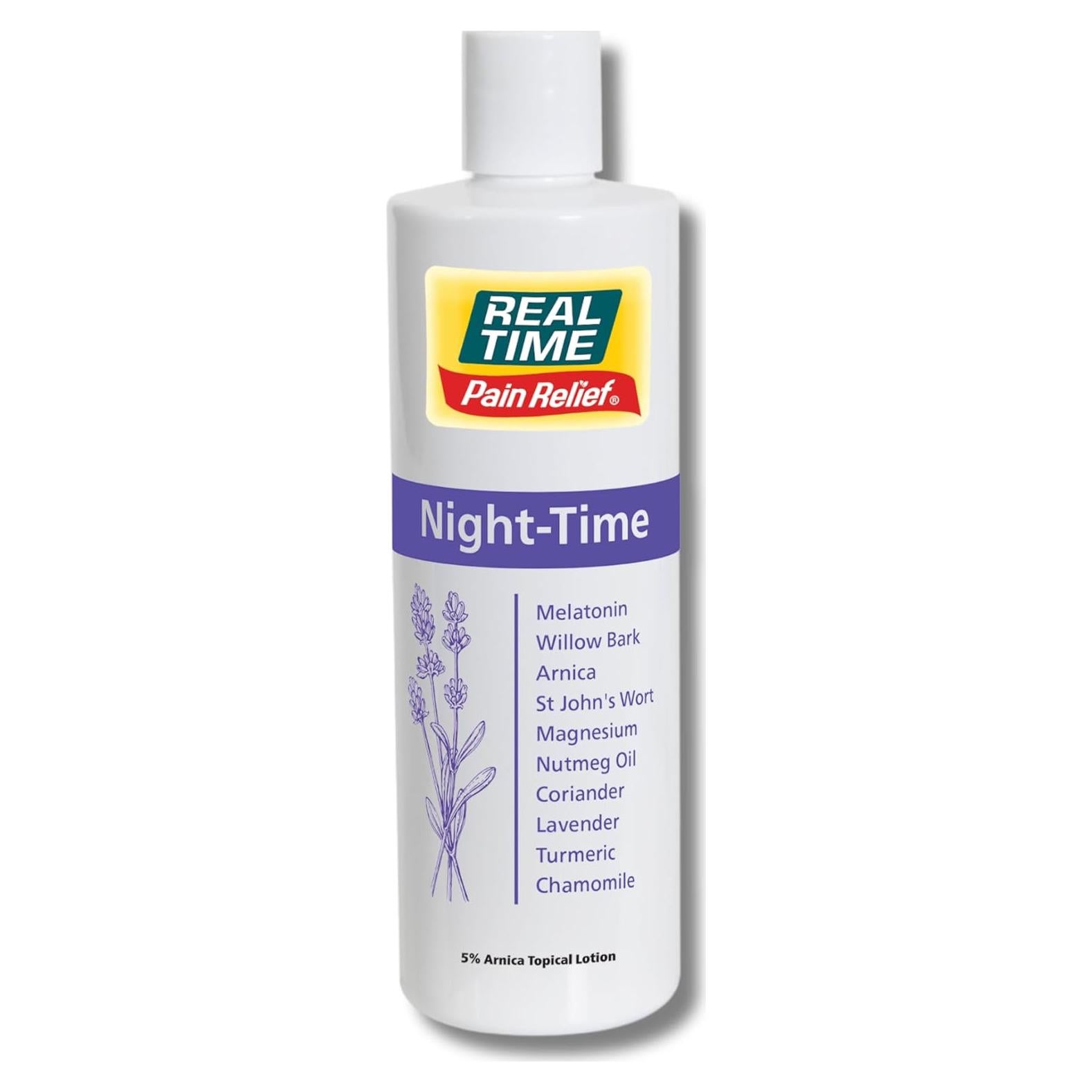 Crema Nocturna Alivio Dolor Real Time 340g Melatonina