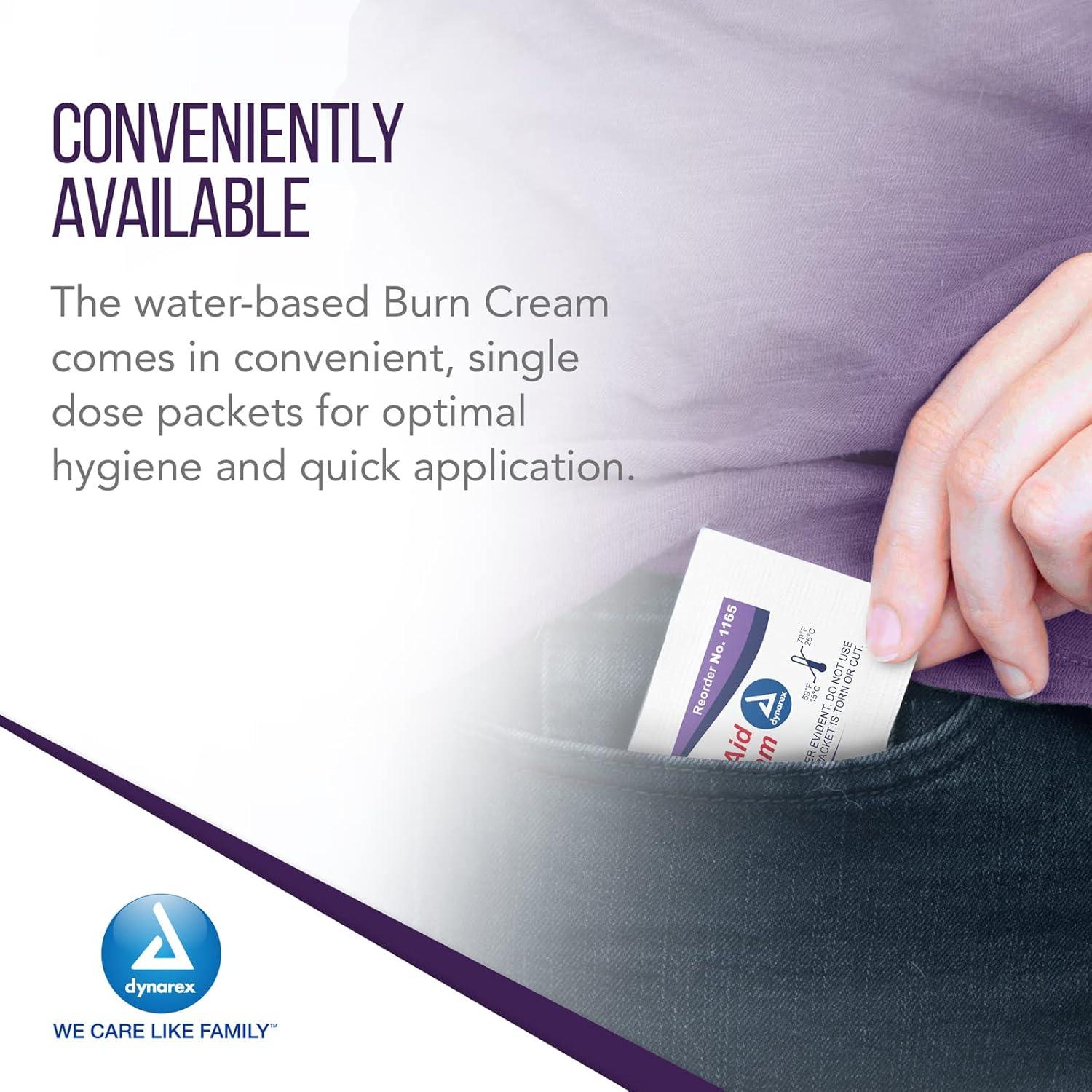 Crema para Quemaduras Dynarex 0.9g - Alivio para Cortes y Heridas