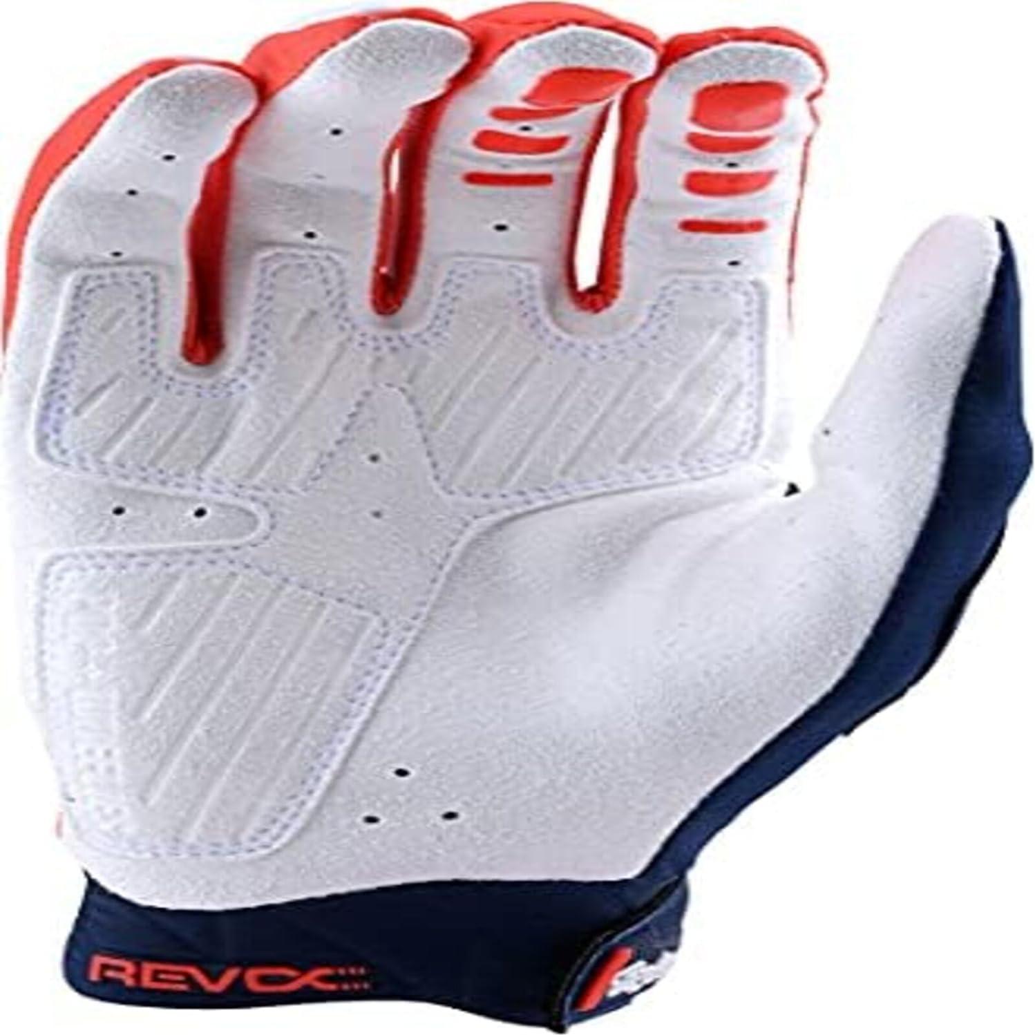 Guantes Troy Lee Designs REVOX 2X Rojo con Protección