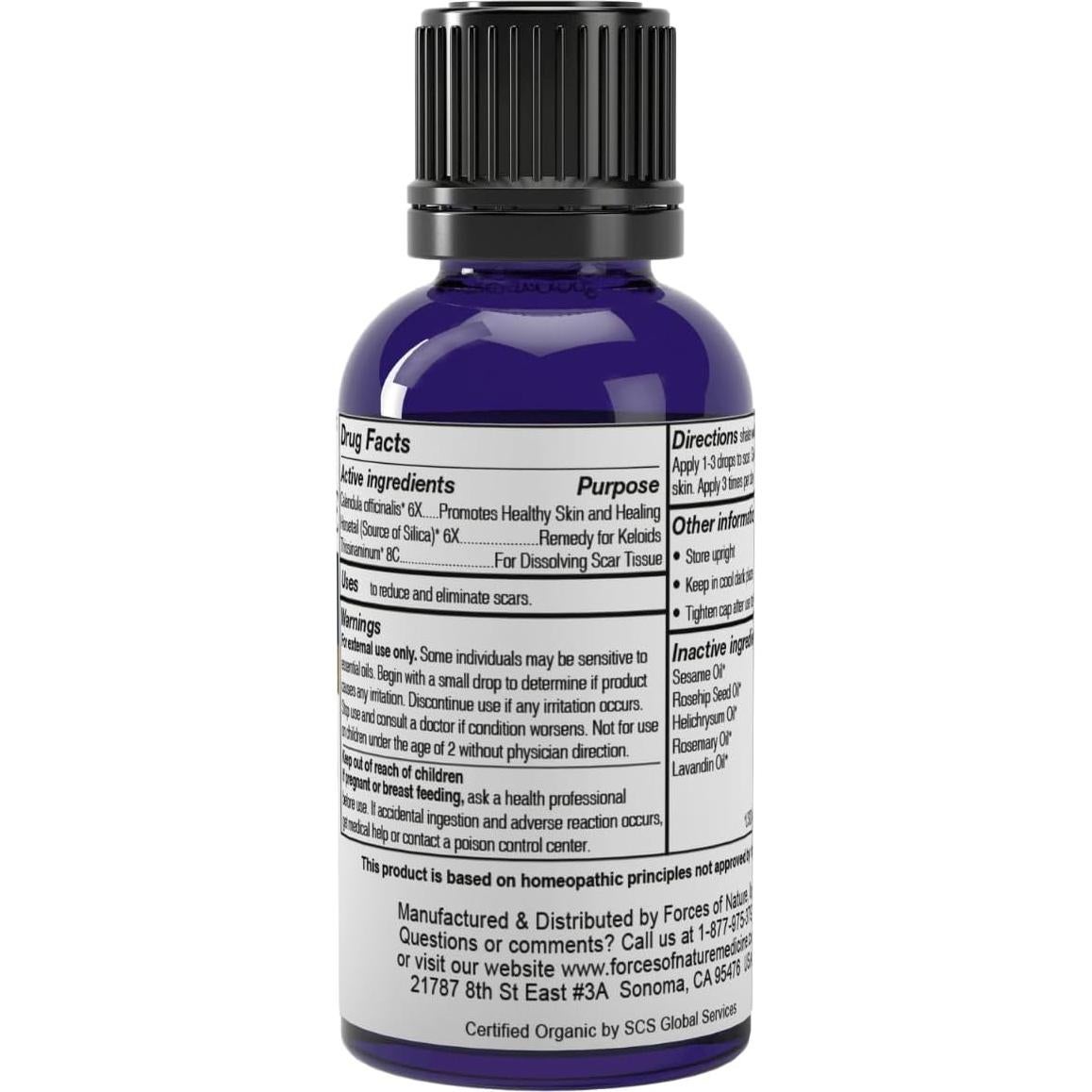 Tratamiento de Cicatrices Forces of Nature 29.57 ML Orgánico