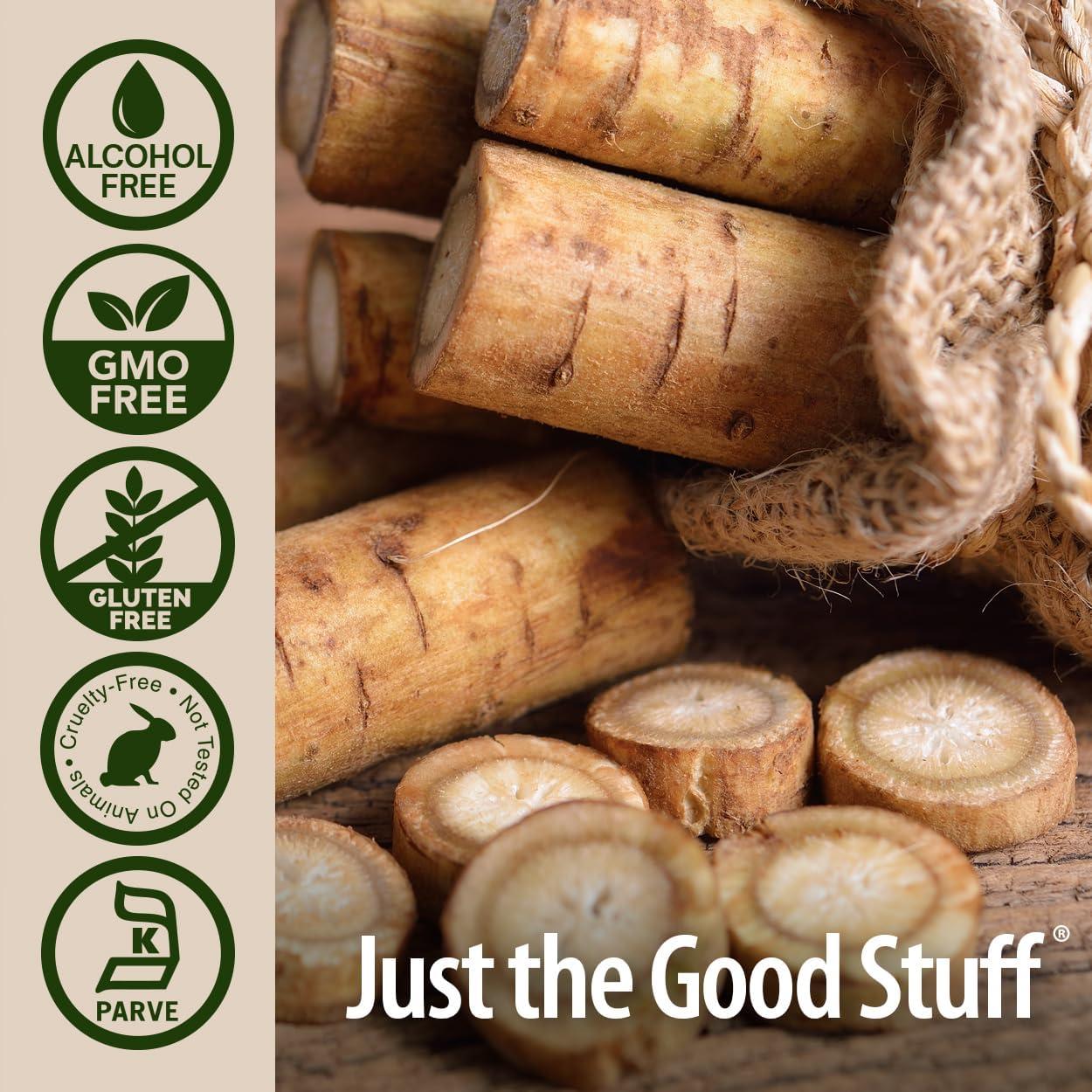 Extracto de Raíz de Bardana Nature's Answer 30 ml - Sin Alcohol, Vegano