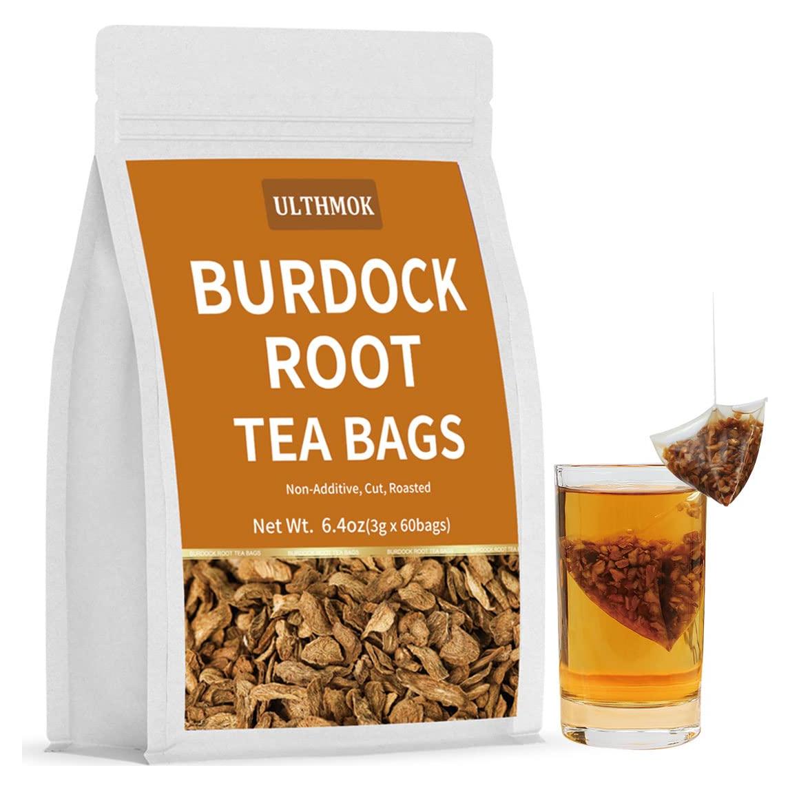 Té de raíz de bardana YILINSHA 60 bolsas 181g 100% natural