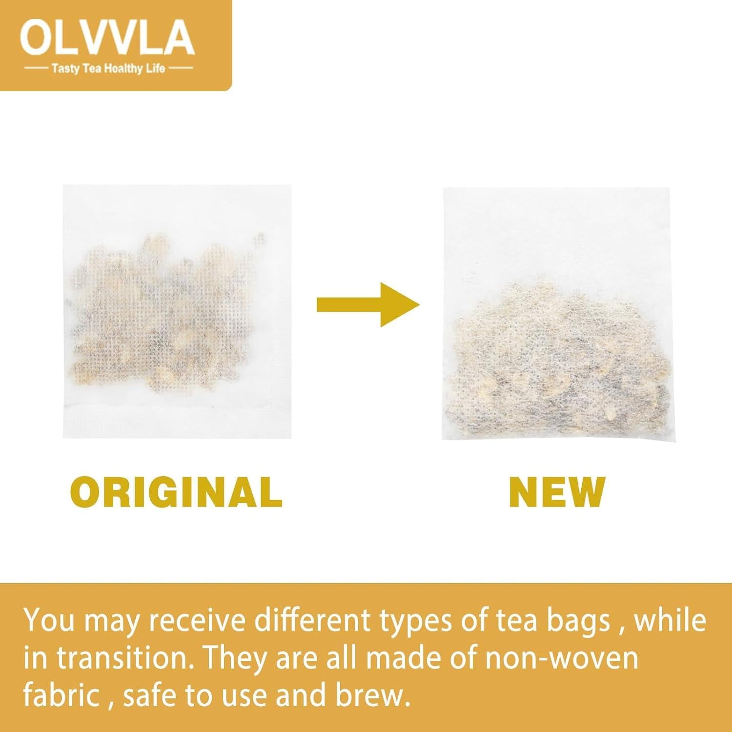 Té de raíz de bardana Olvvla - 60 bolsas - 100% natural