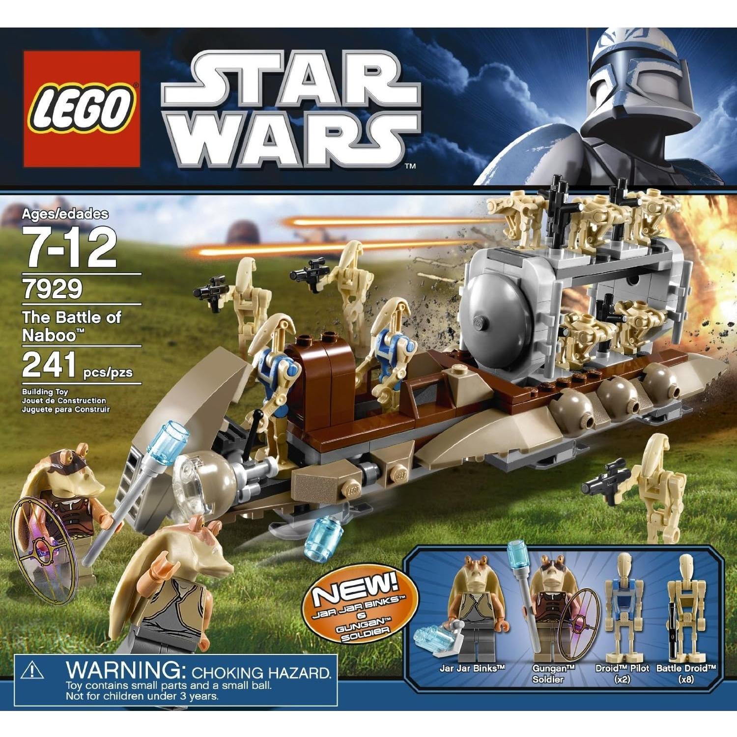 LEGO Star Wars Batalla de Naboo 7929 con 8 droides