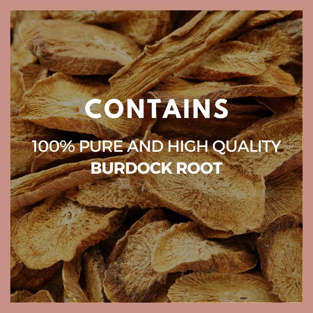 Raíz de Bardana Remedy's Nutrition 1000 mg 60 Cápsulas Veganas