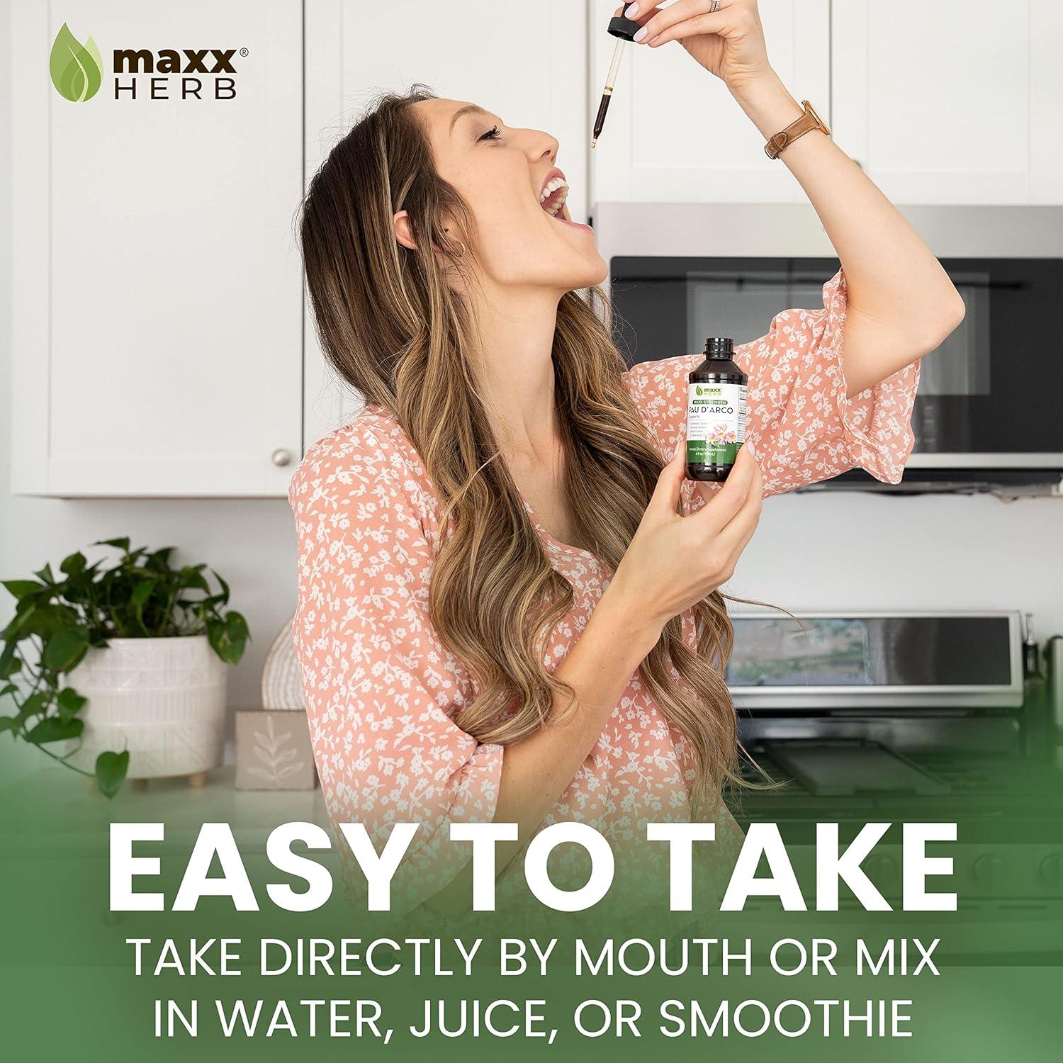 Tinctura Pau D'Arco Maxx Herb 118 ml - Extracto Potente Inmunológico