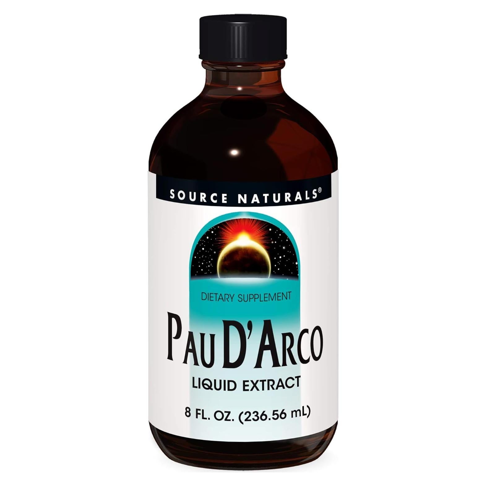 Extracto Líquido Pau D'arco Source Naturals 236.6 ml