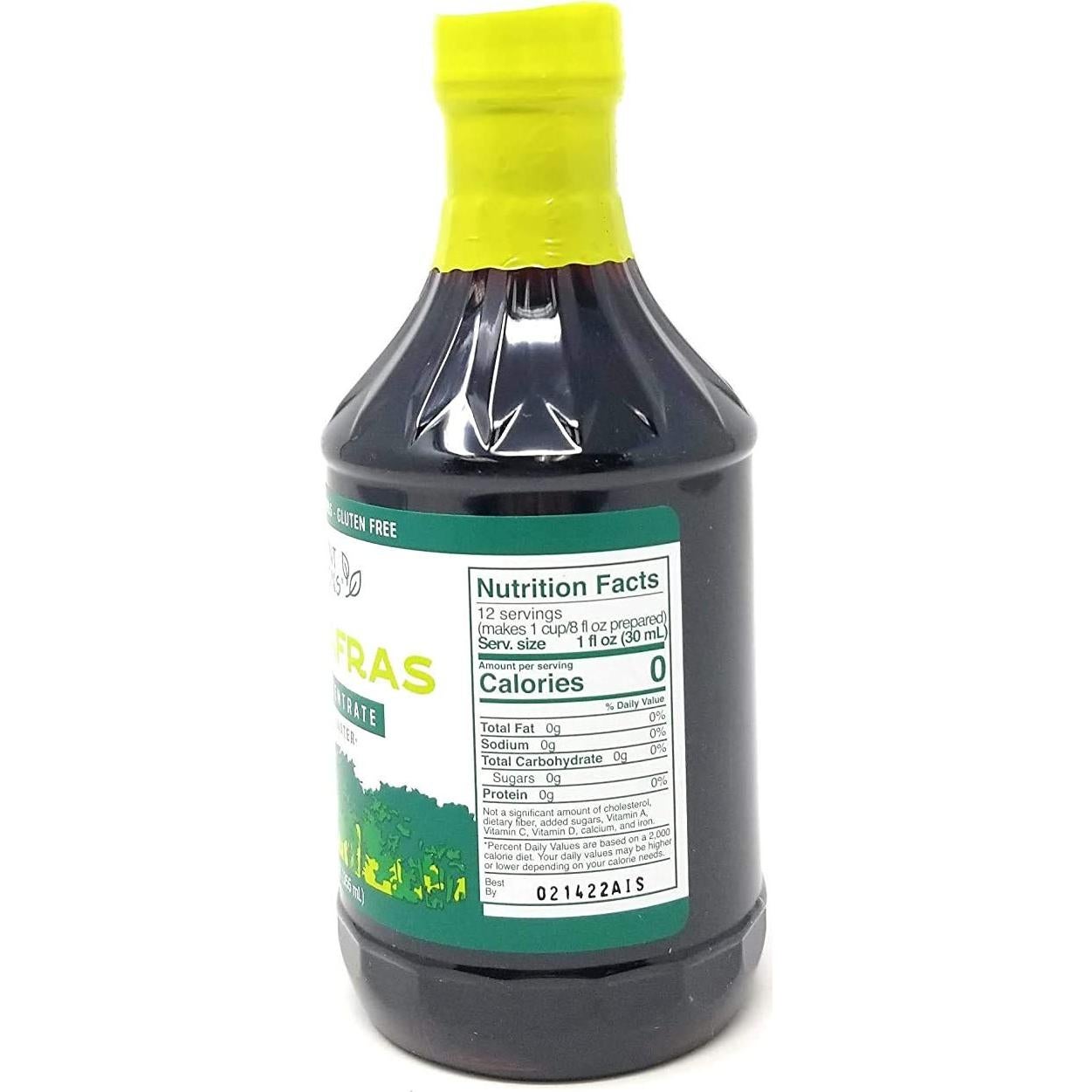 Té Instantáneo de Sassafras Pappy, 3 Botellas de 355 ml