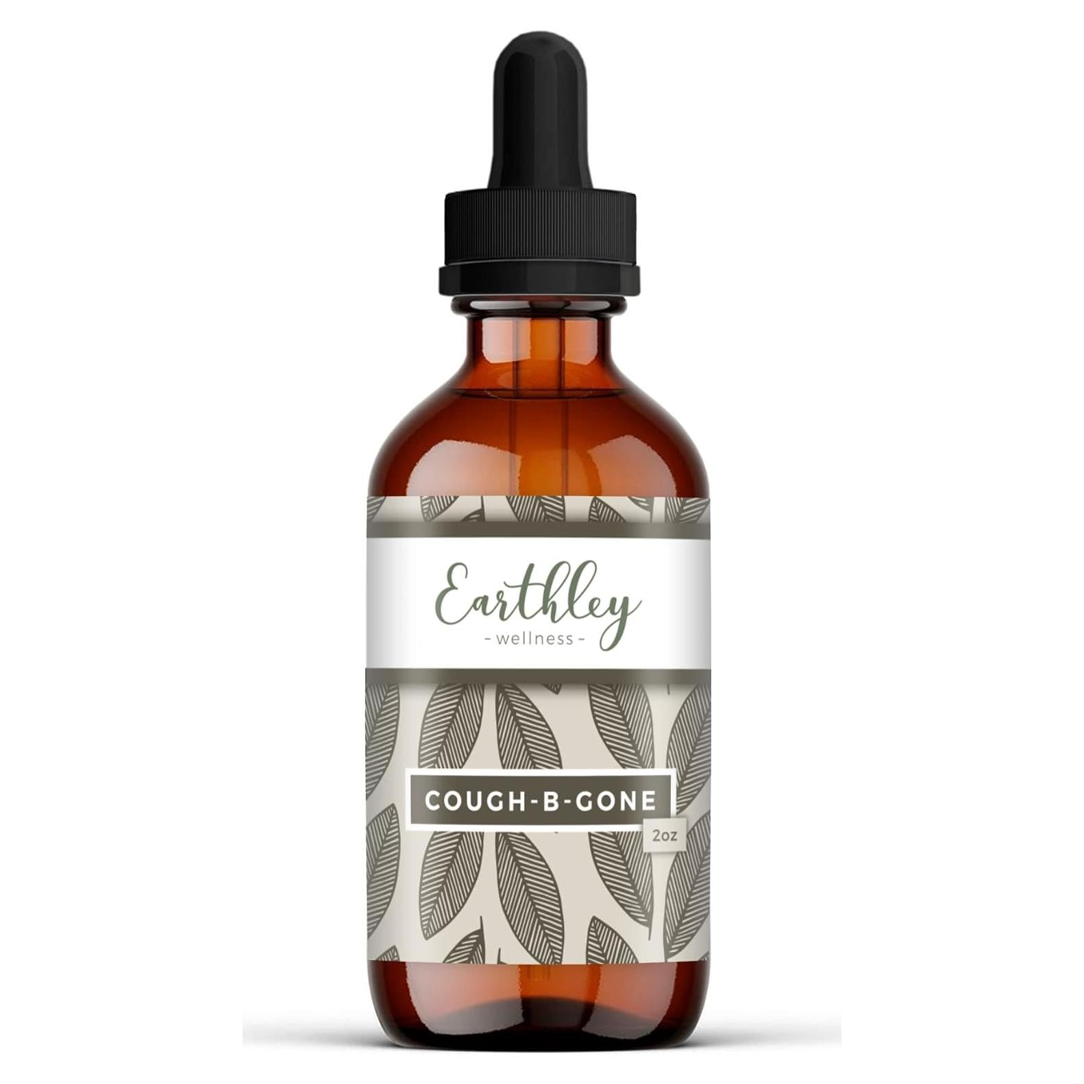 Cough-B-Gone Earthley Wellness 60ml - Remedio Natural para Tos