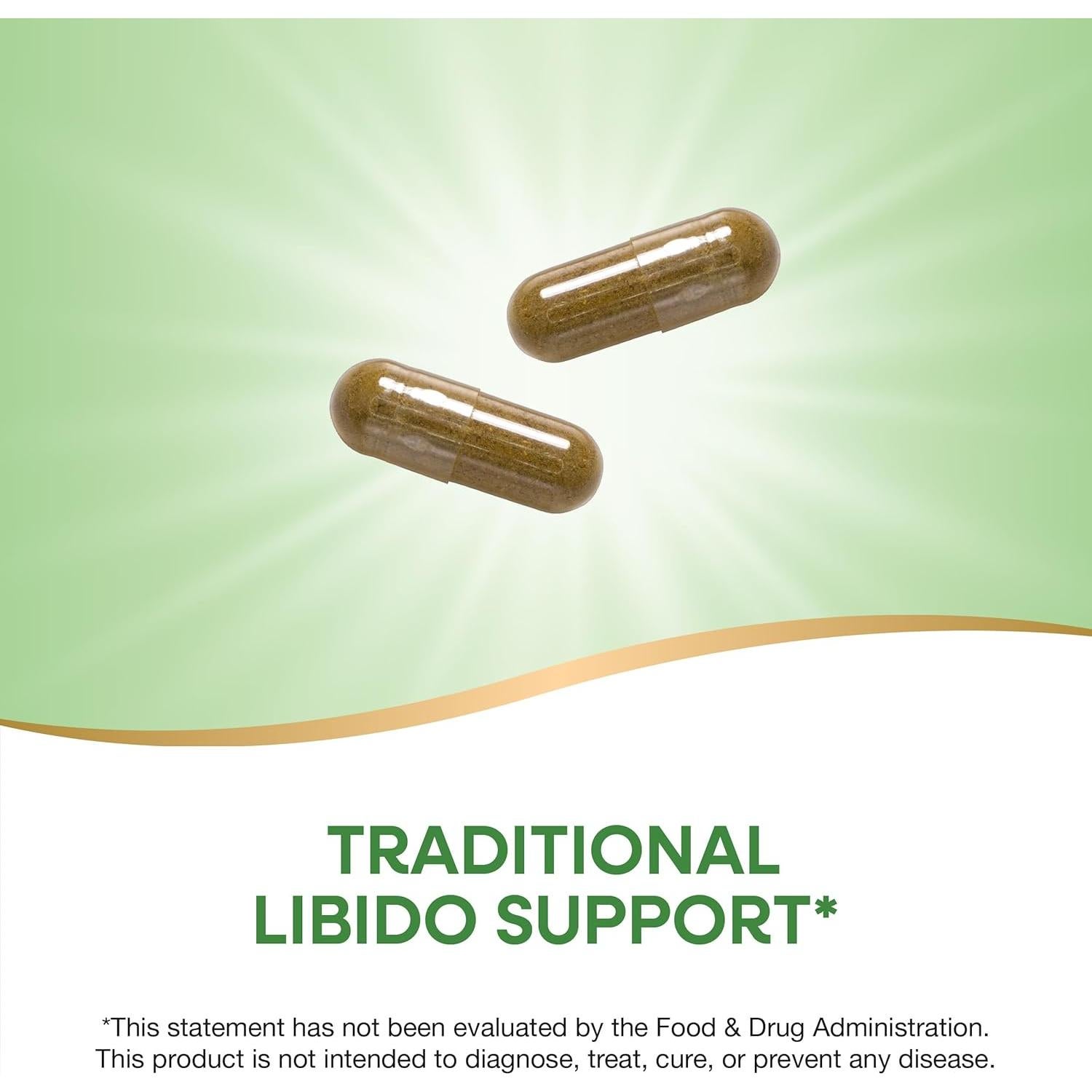 Damiana Nature's Way 100 Cápsulas 600 mg Apoyo Libido