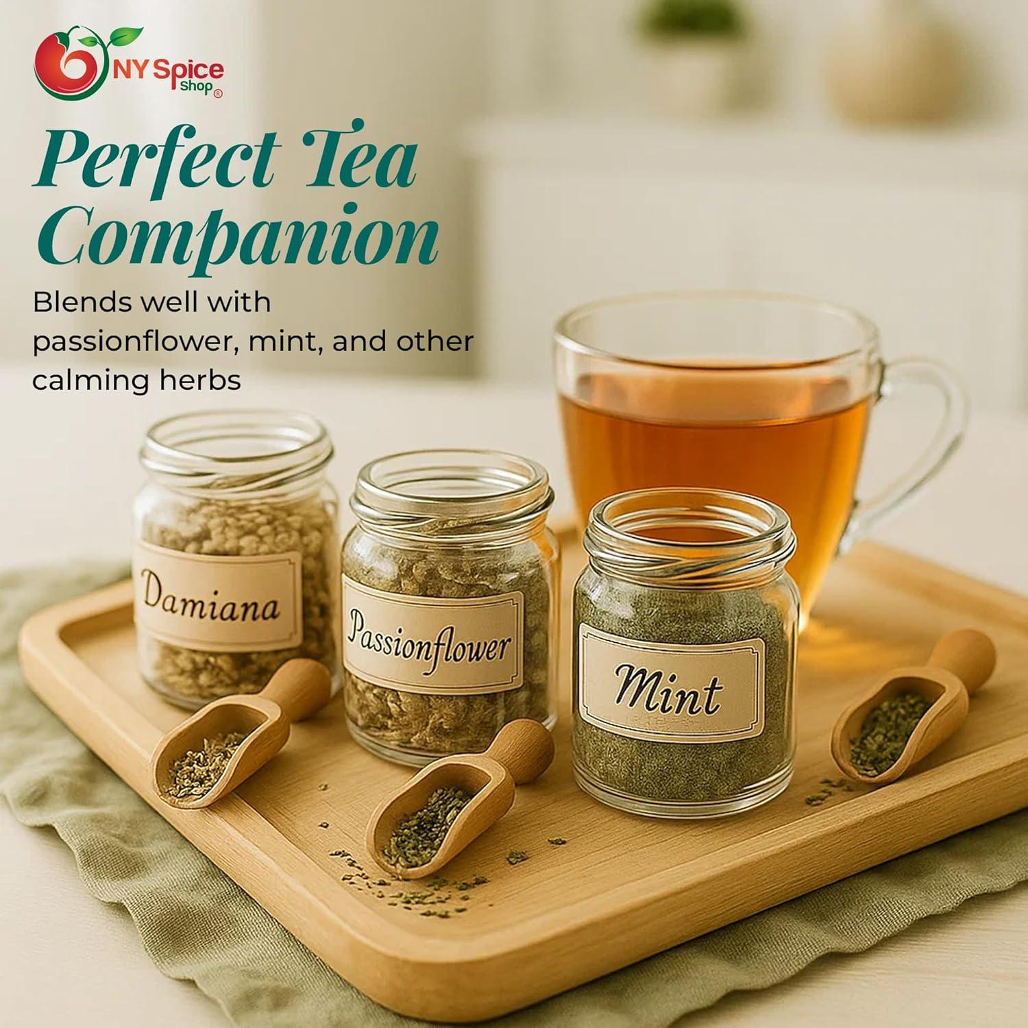 Hojas de Damiana NY Spice Shop 226.8g - 100% Naturales