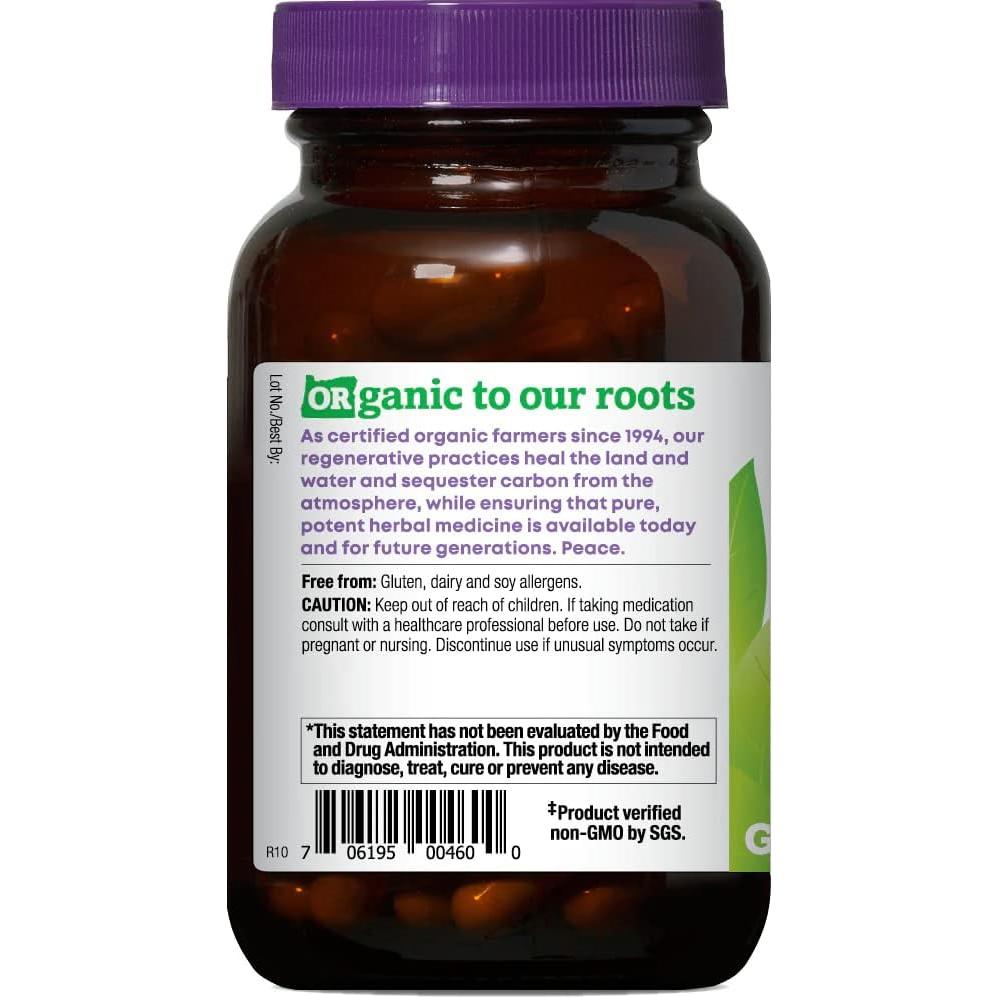 Suplemento Herbal Orgánico Damiana Oregon's Wild Harvest 90 Cápsulas