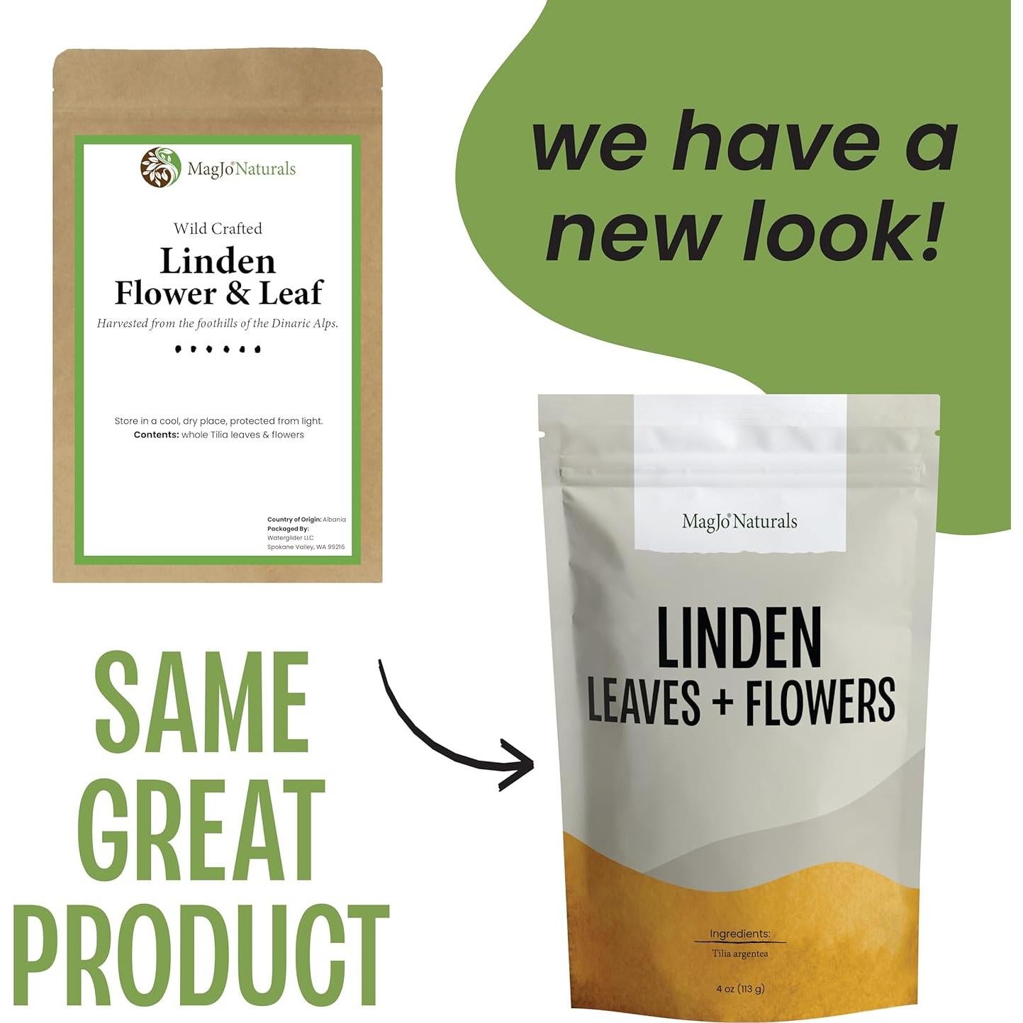 Té de Hoja Suelta de Tilo MagJo Naturals 113.4g