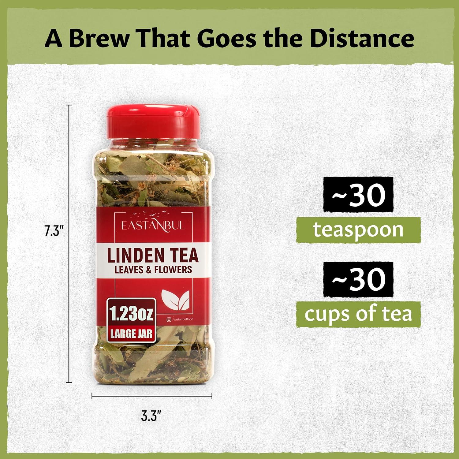 Té de Tilo Eastanbul 34.84g 100% Natural Sin Cafeína