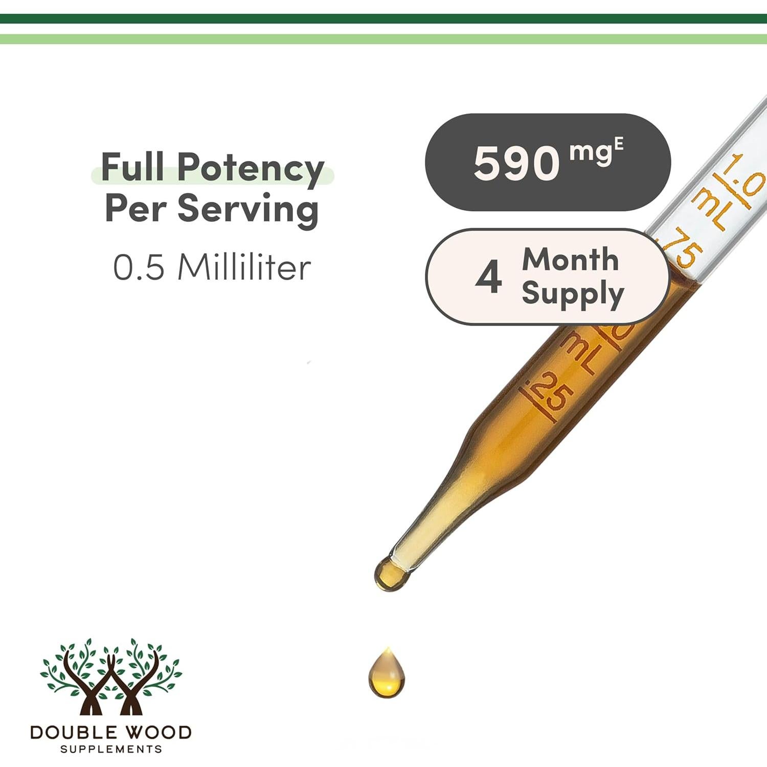 Tintura de Bálamo Limón Orgánico Double Wood 590mg 59ml