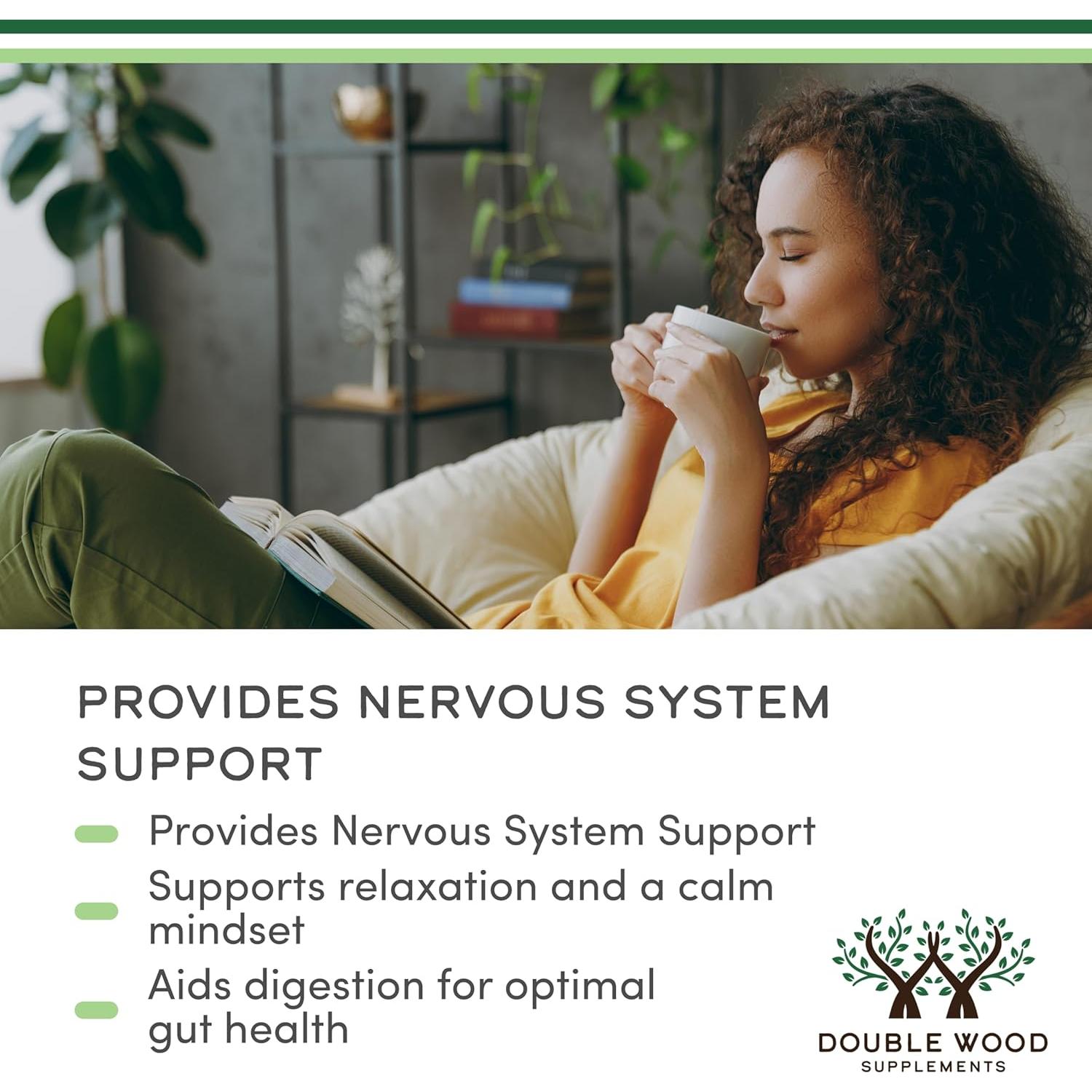 Tintura de Bálamo Limón Orgánico Double Wood 590mg 59ml