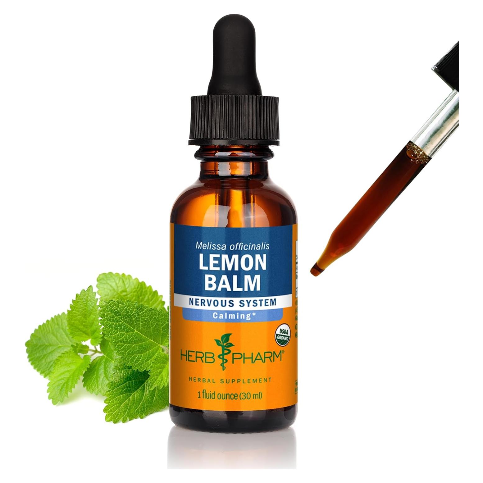 Extracto Líquido de Melisa Orgánica Herb Pharm 29.57 ml