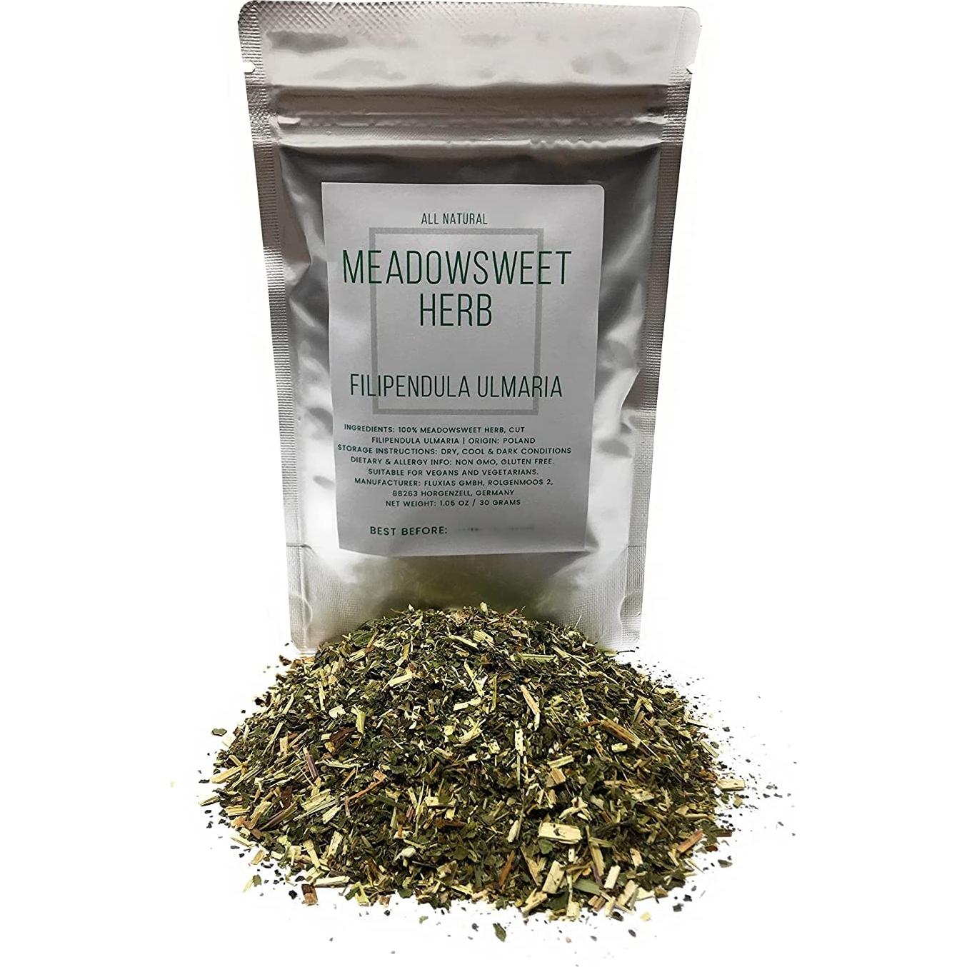 Hierba de Reina de los Prados Filipendula Ulmaria 30g - Natural y Seco