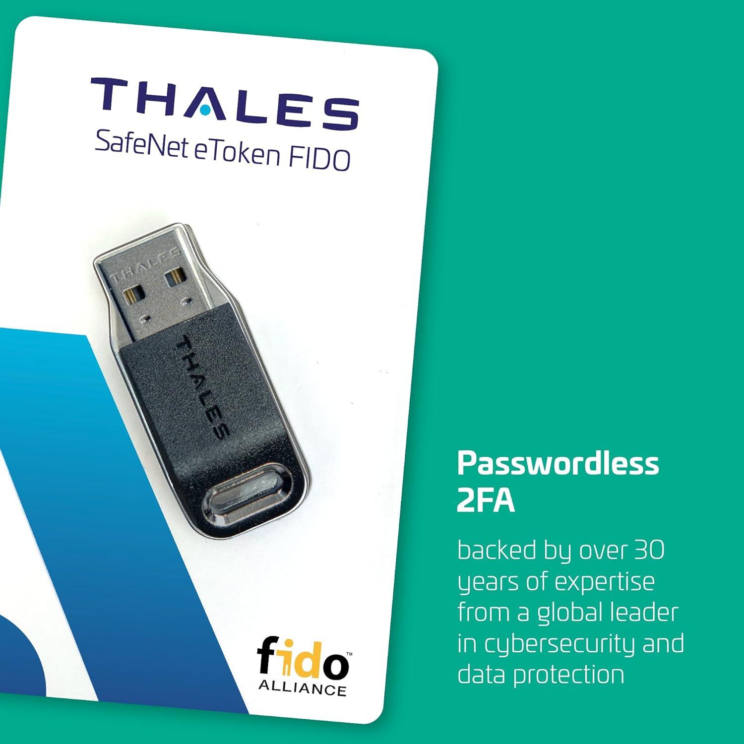 Llave de Seguridad Thales SafeNet eToken FIDO2 USB-A