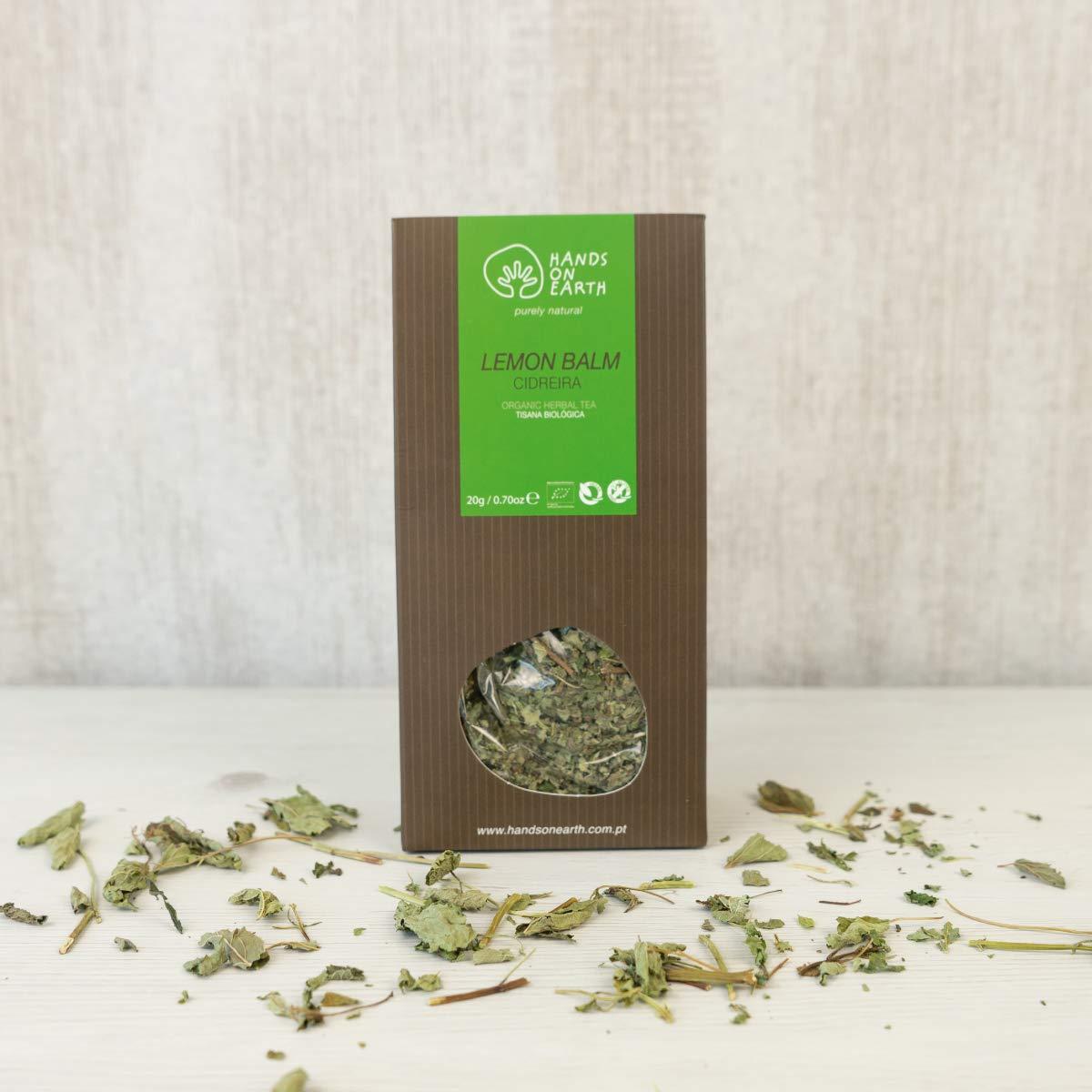 Té de Melisa Orgánica Hands on Earth 2x20g - Rinde 48 Tazas