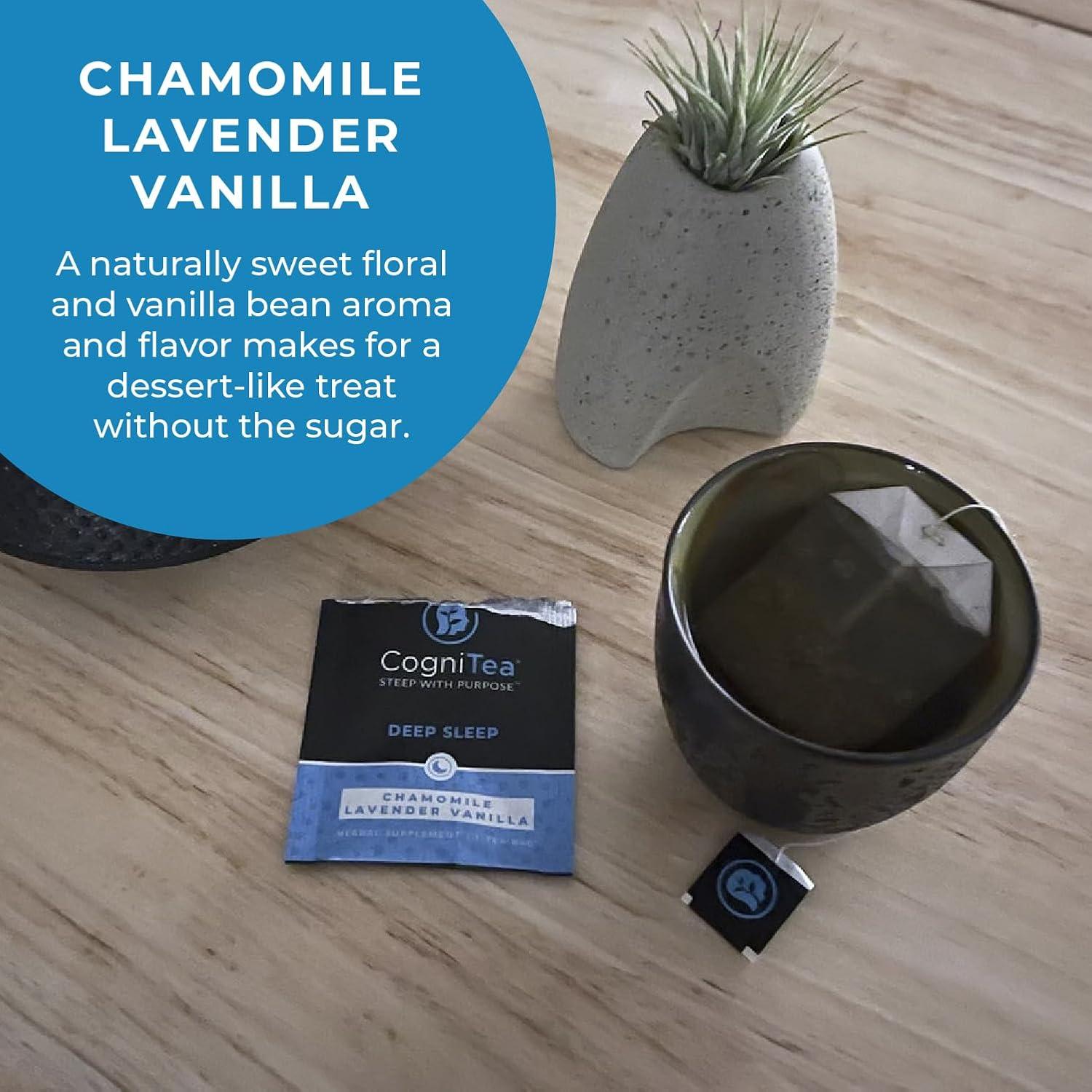 CogniTea Té de Sueño Profundo con Melatonina y Hierbas 30g