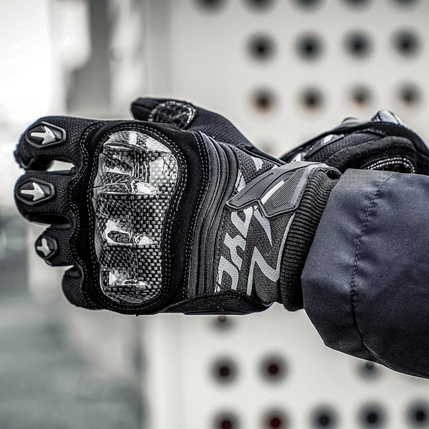 Guantes de Motocicleta Scoyco MC137 con Protección y Táctil