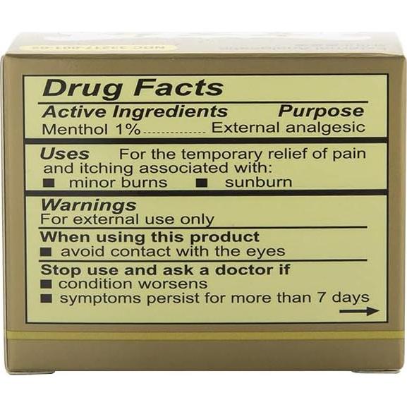 Bálsamo Herbal Calmante Ching Wan Hung 30g para Quemaduras