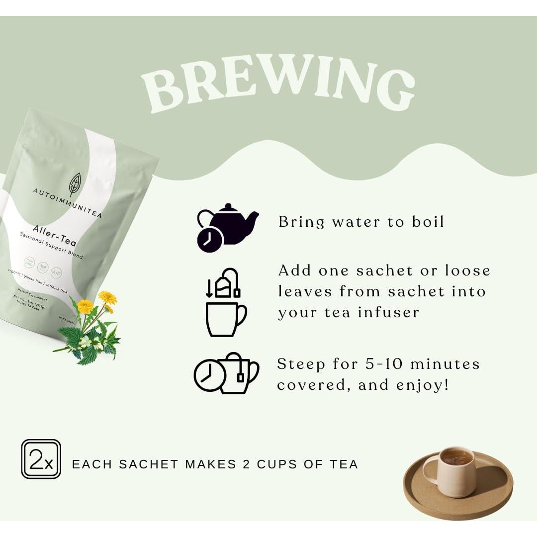 Bolsitas de Té Calmante AutoimmuniTea 15 Sachets Orgánico